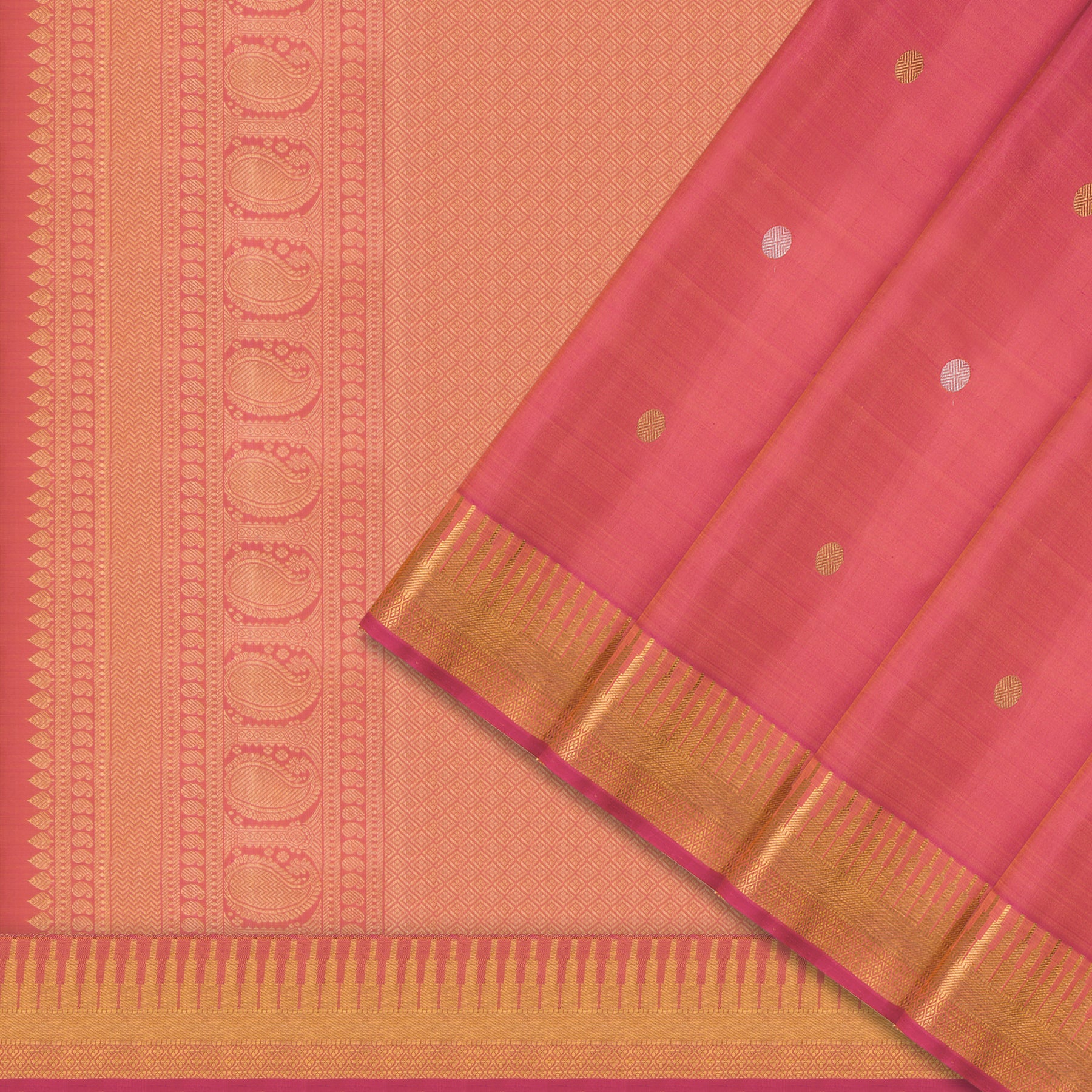 Kanakavalli Kanjivaram Silk Sari 25-611-HS001-04611 - Cover View