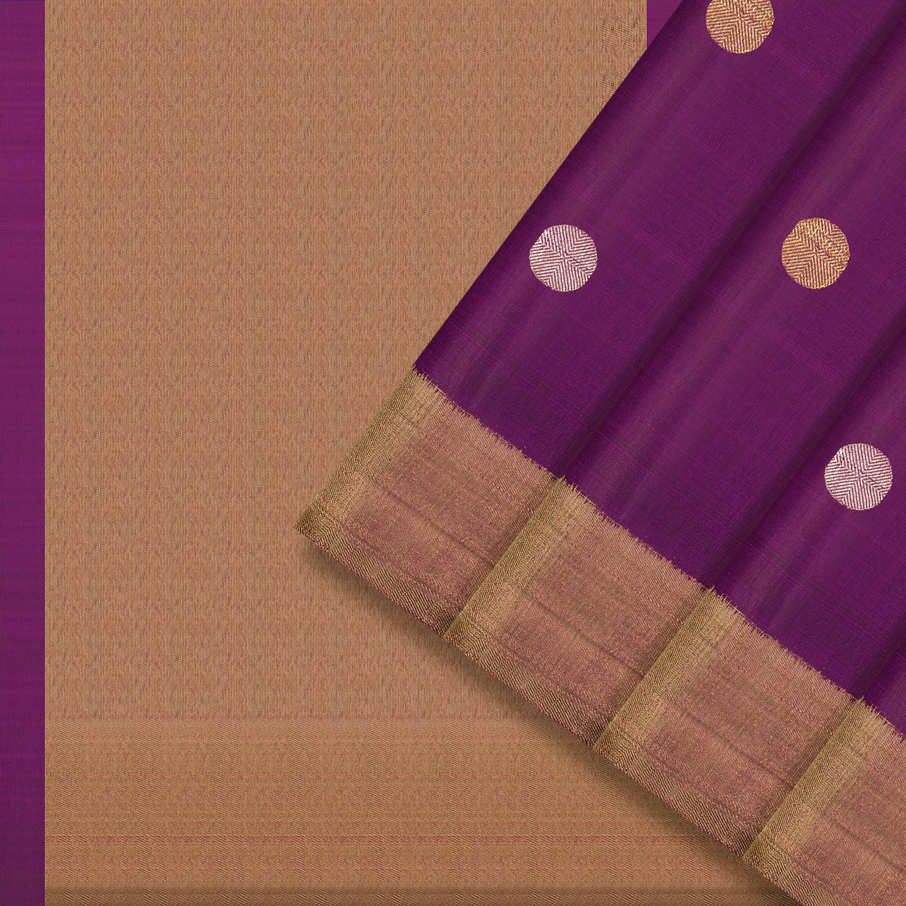 Kanakavalli Kanjivaram Silk Sari 25-611-HS001-06071 - Cover View