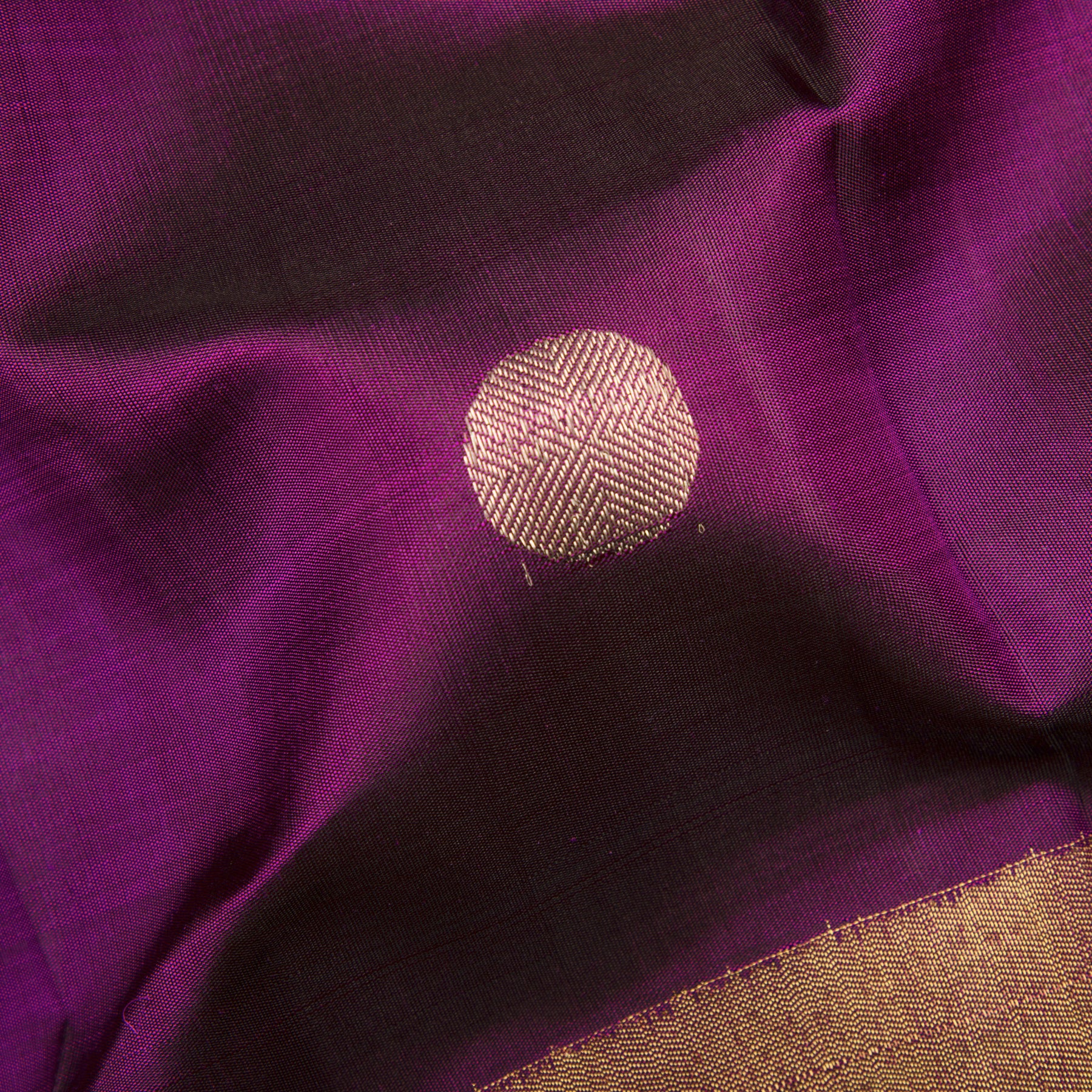 Kanakavalli Kanjivaram Silk Sari 25-611-HS001-06071 - Fabric View