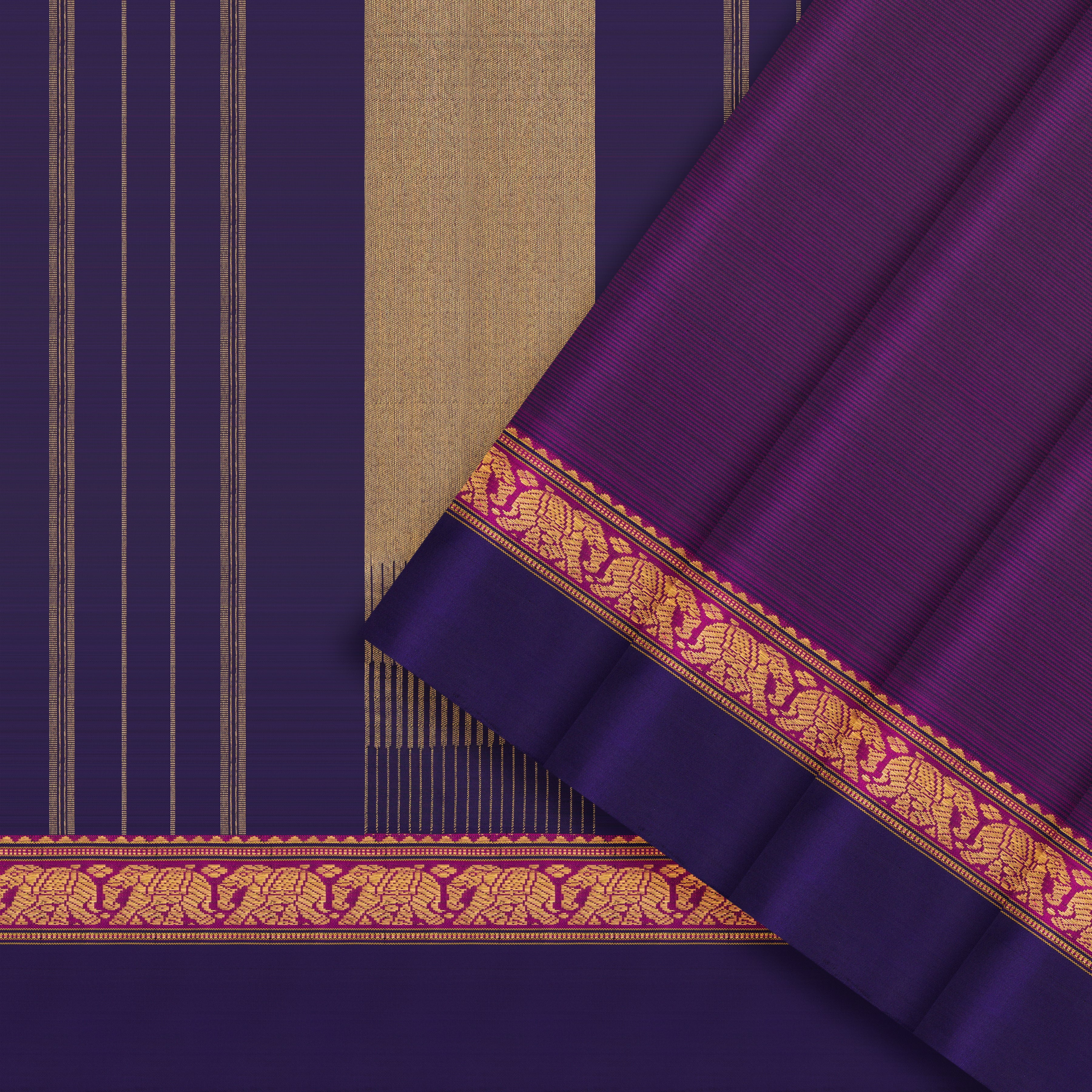 Kanakavalli Kanjivaram Silk Sari 25-611-HS001-06316 - Cover View