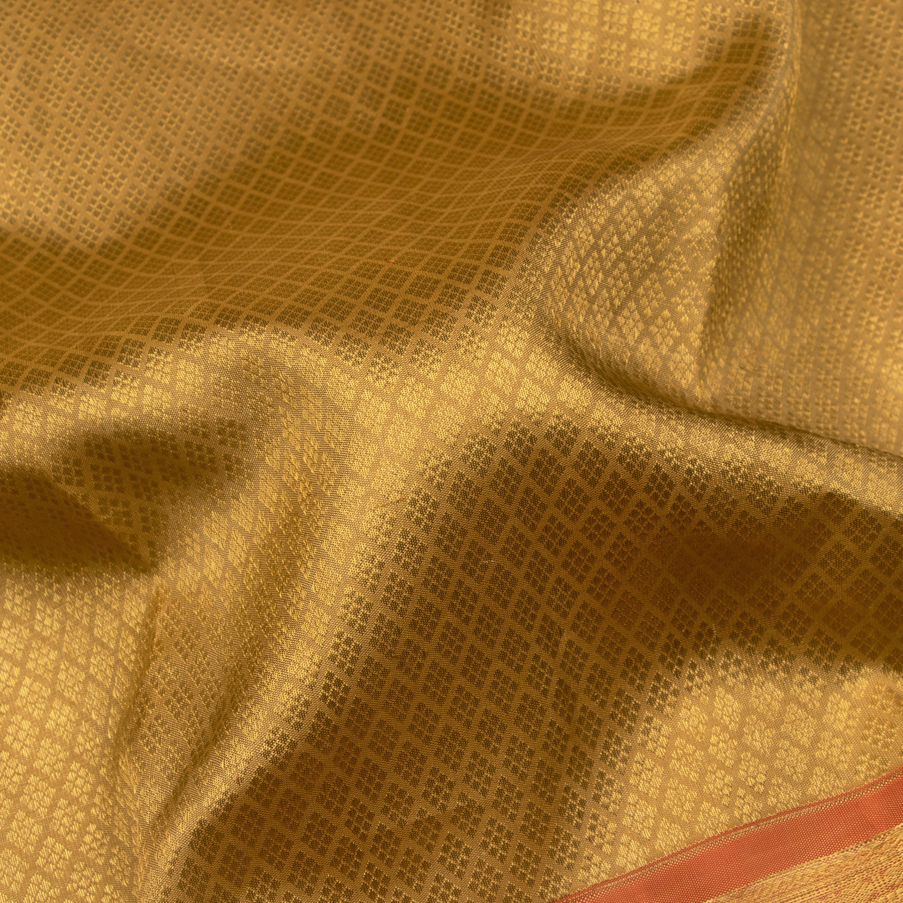 Kanakavalli Kanjivaram Silk Sari 25-611-HS001-06871 - Fabric View