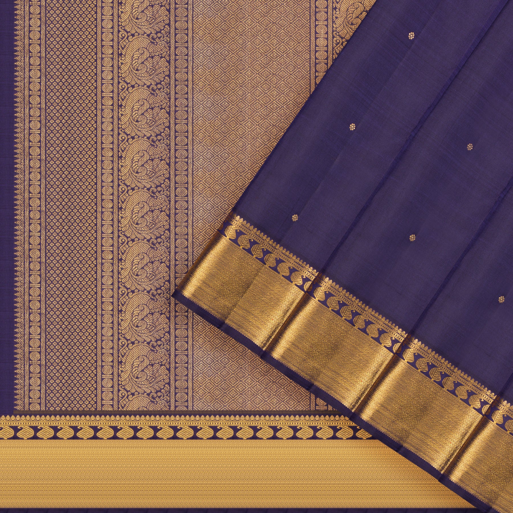Kanakavalli Kanjivaram Silk Sari 25-611-HS001-06901 - Cover View