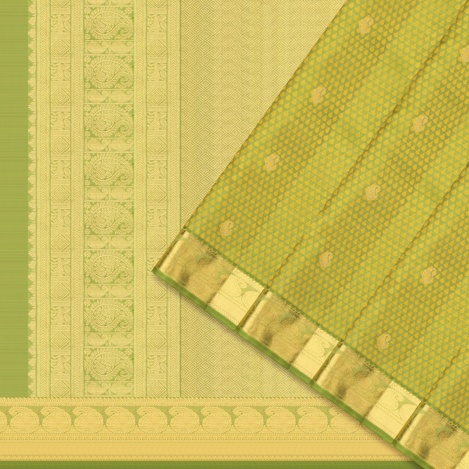 Kanakavalli Kanjivaram Silk Sari 25-611-HS001-07380 - Cover View