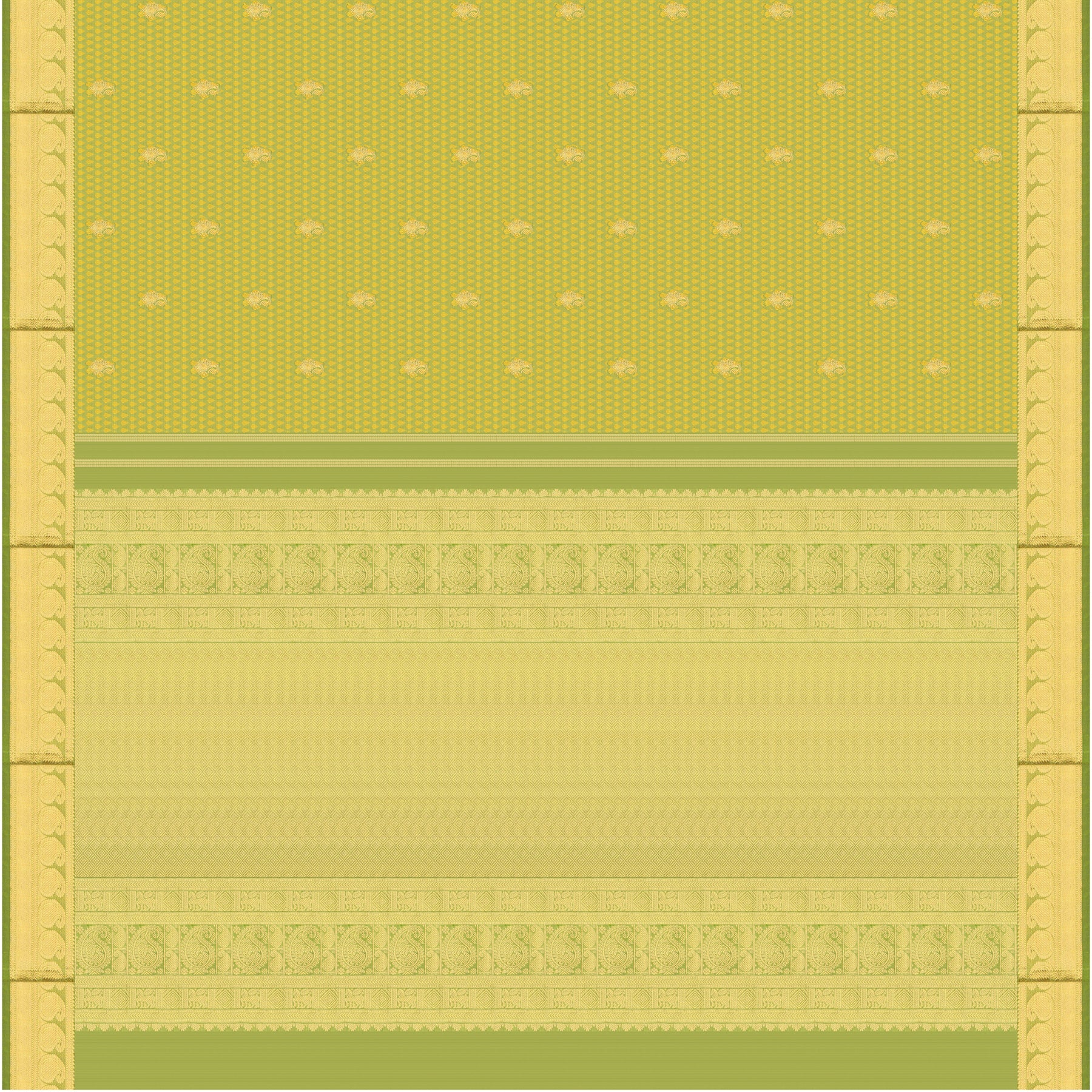 Kanakavalli Kanjivaram Silk Sari 25-611-HS001-07380 - Full View