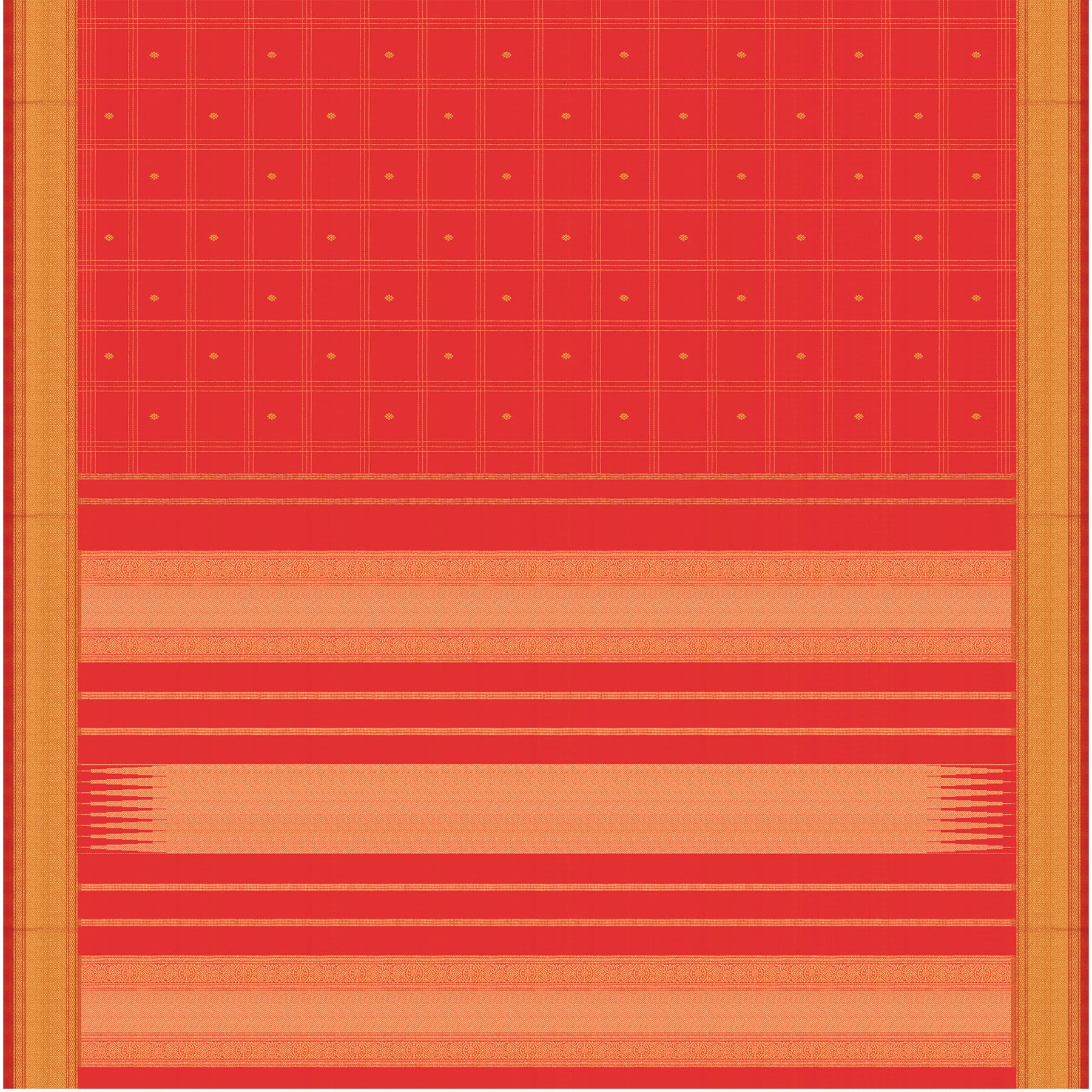 Kanakavalli Kanjivaram Silk Sari 25-611-HS001-08688 - Full View