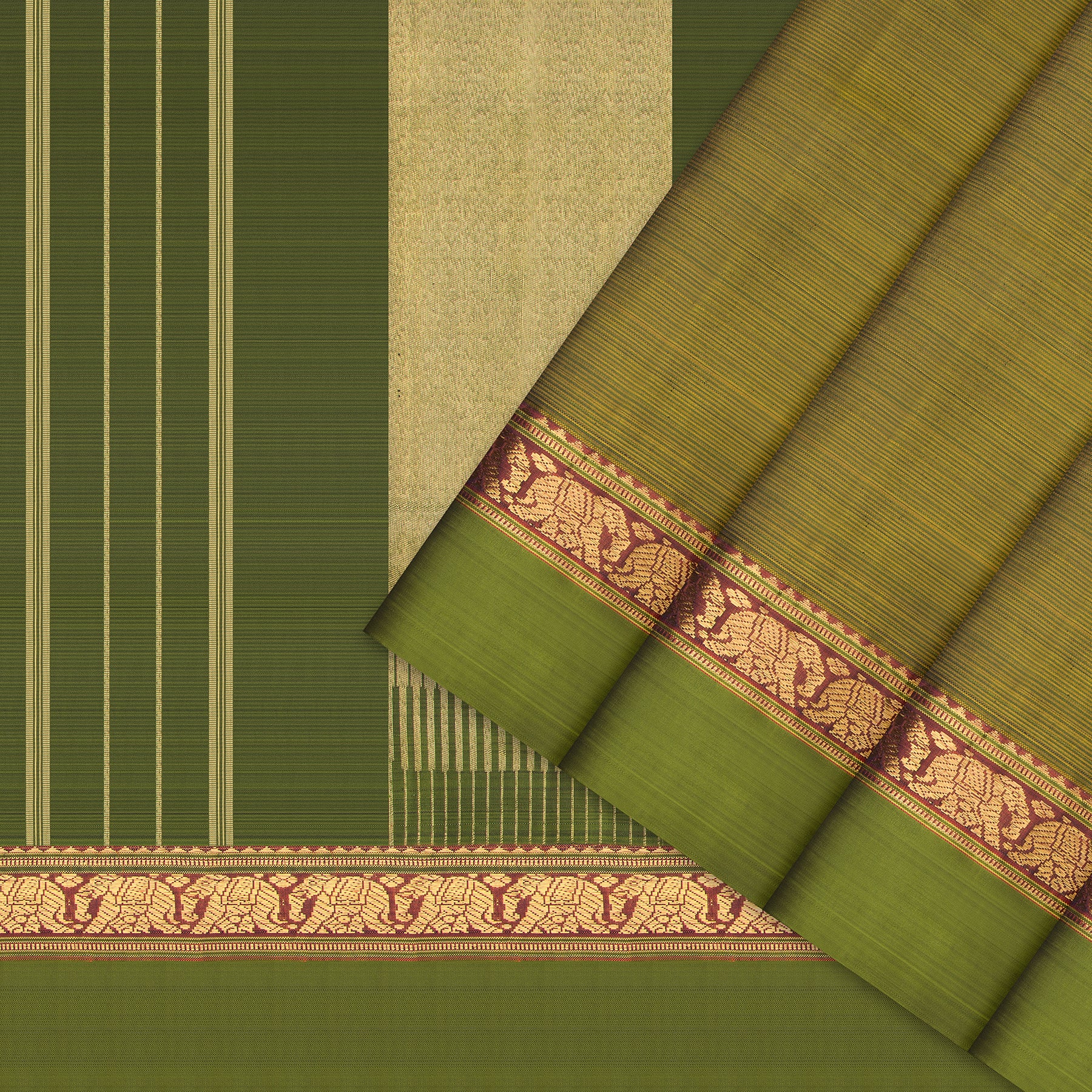 Kanakavalli Kanjivaram Silk Sari 25-611-HS001-08689 - Cover View