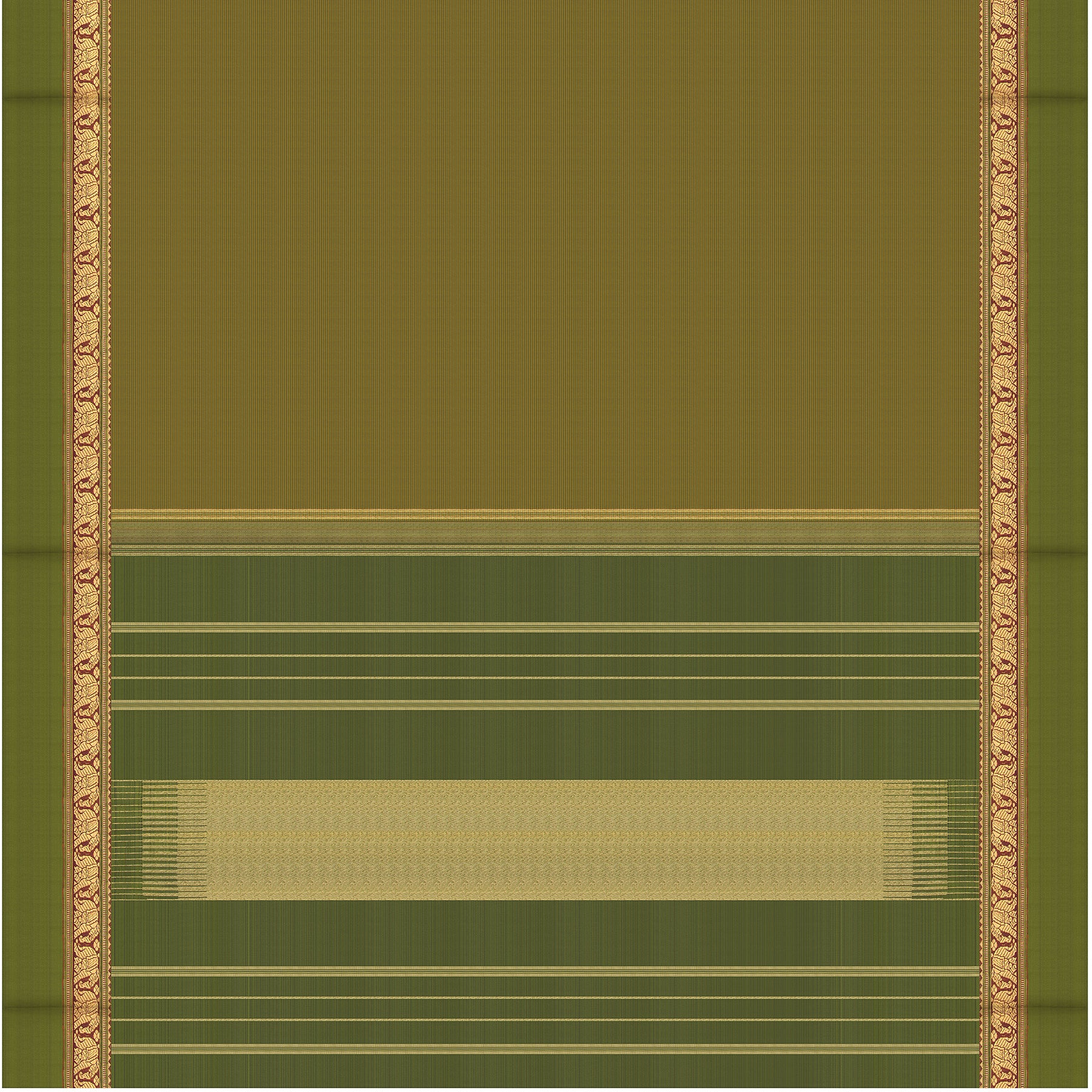 Kanakavalli Kanjivaram Silk Sari 25-611-HS001-08689 - Full View