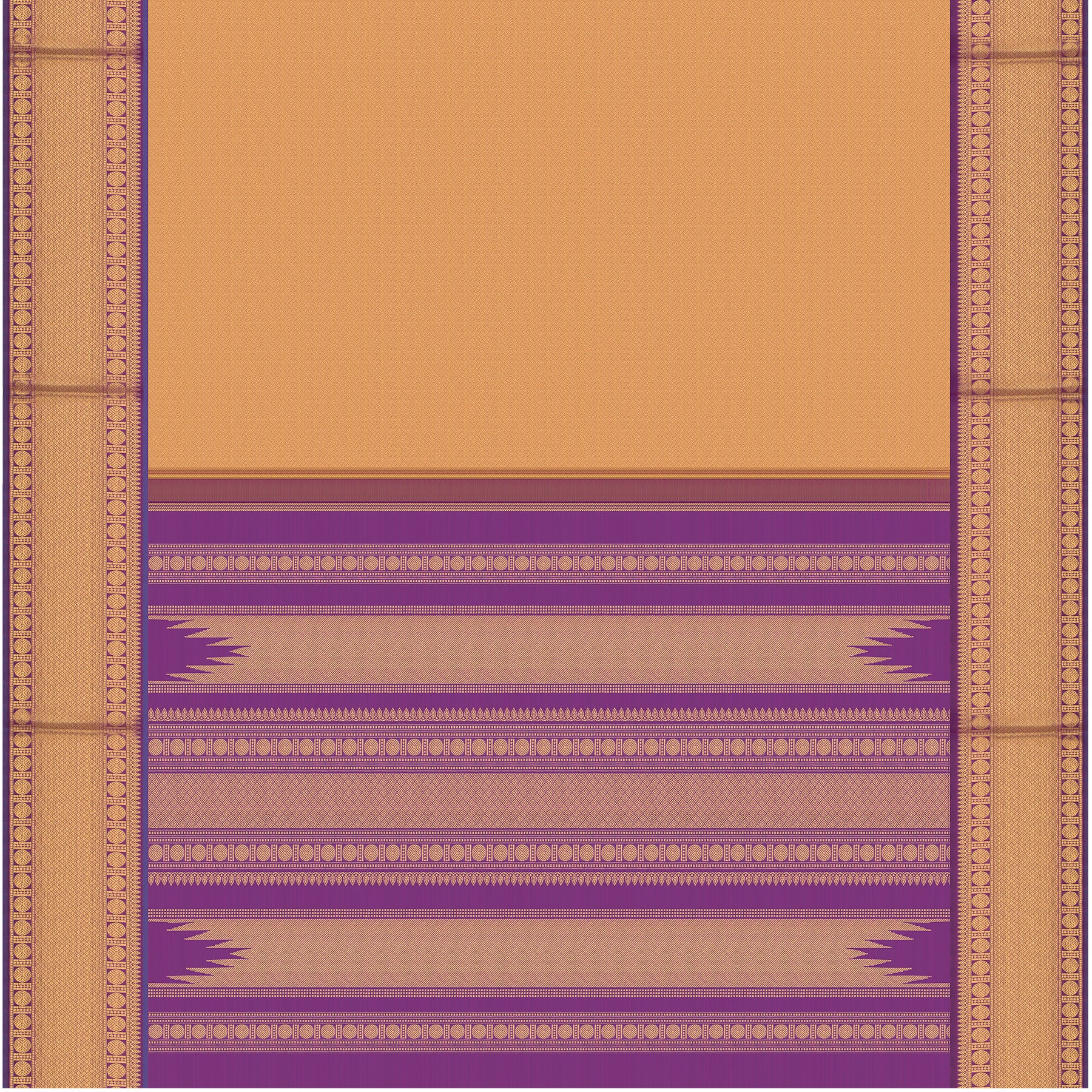 Kanakavalli Kanjivaram Silk Sari 25-611-HS001-08702 - Full View