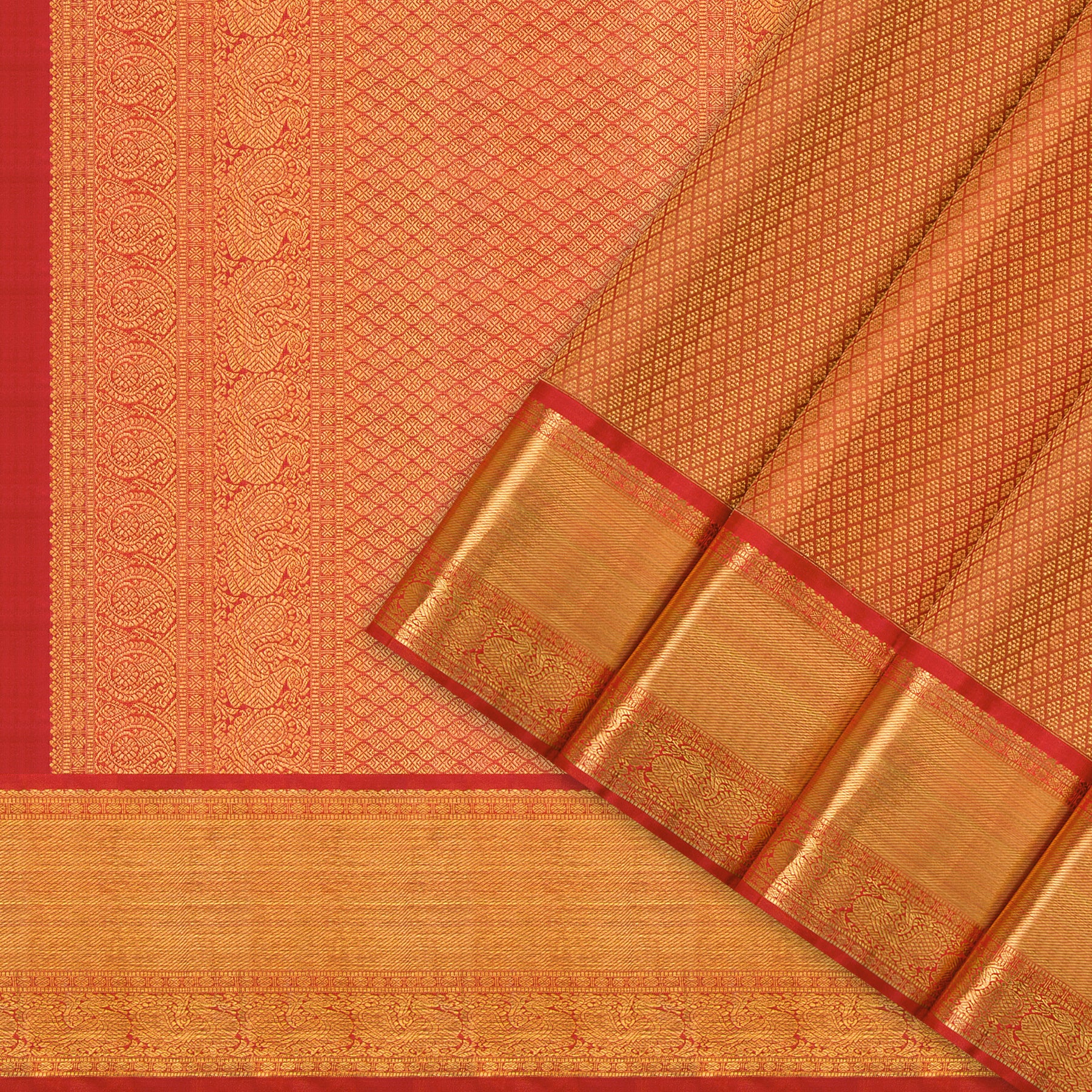 Kanakavalli Kanjivaram Silk Sari 25-611-HS001-08705 - Cover View