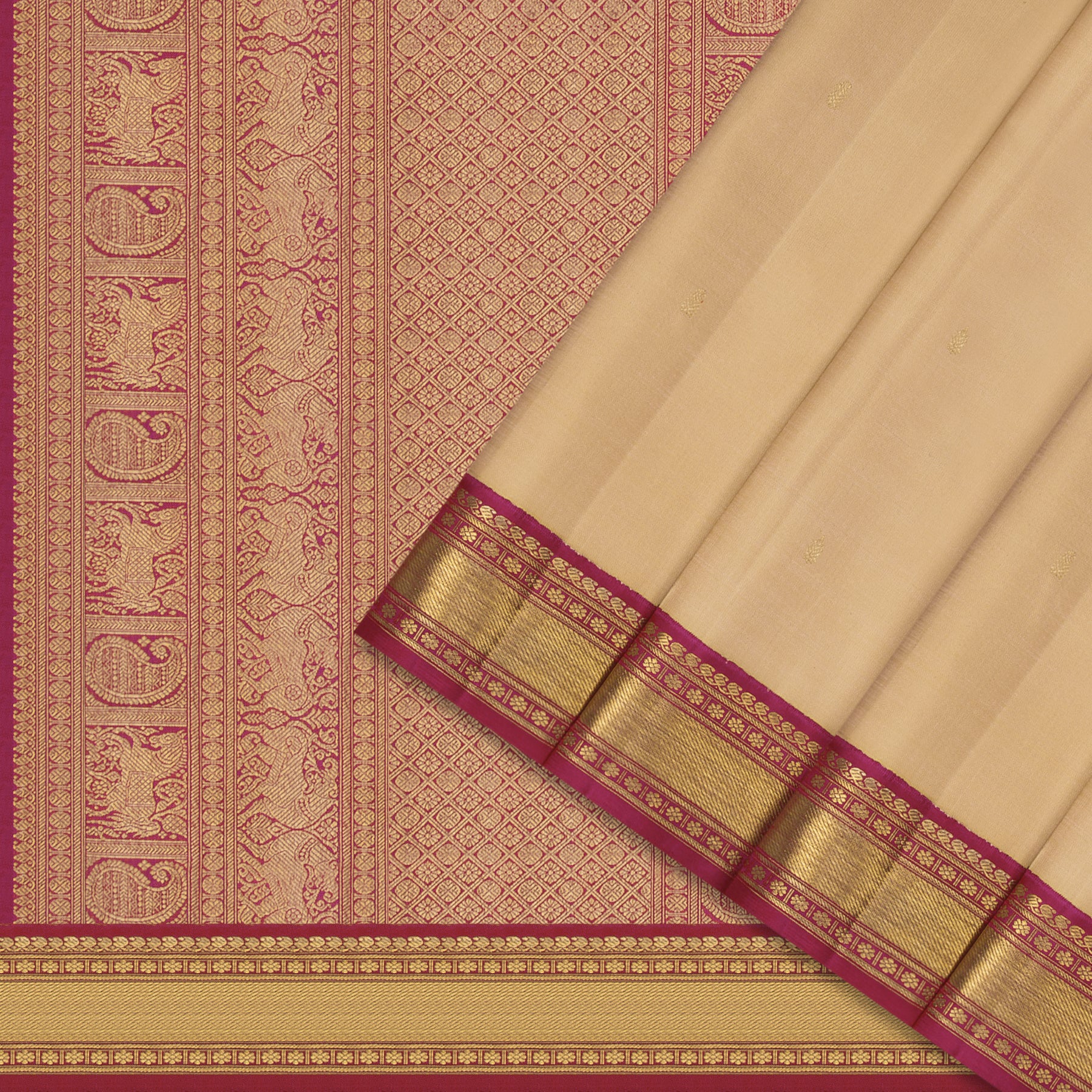 Kanakavalli Kanjivaram Silk Sari 25-611-HS001-08706 - Cover View