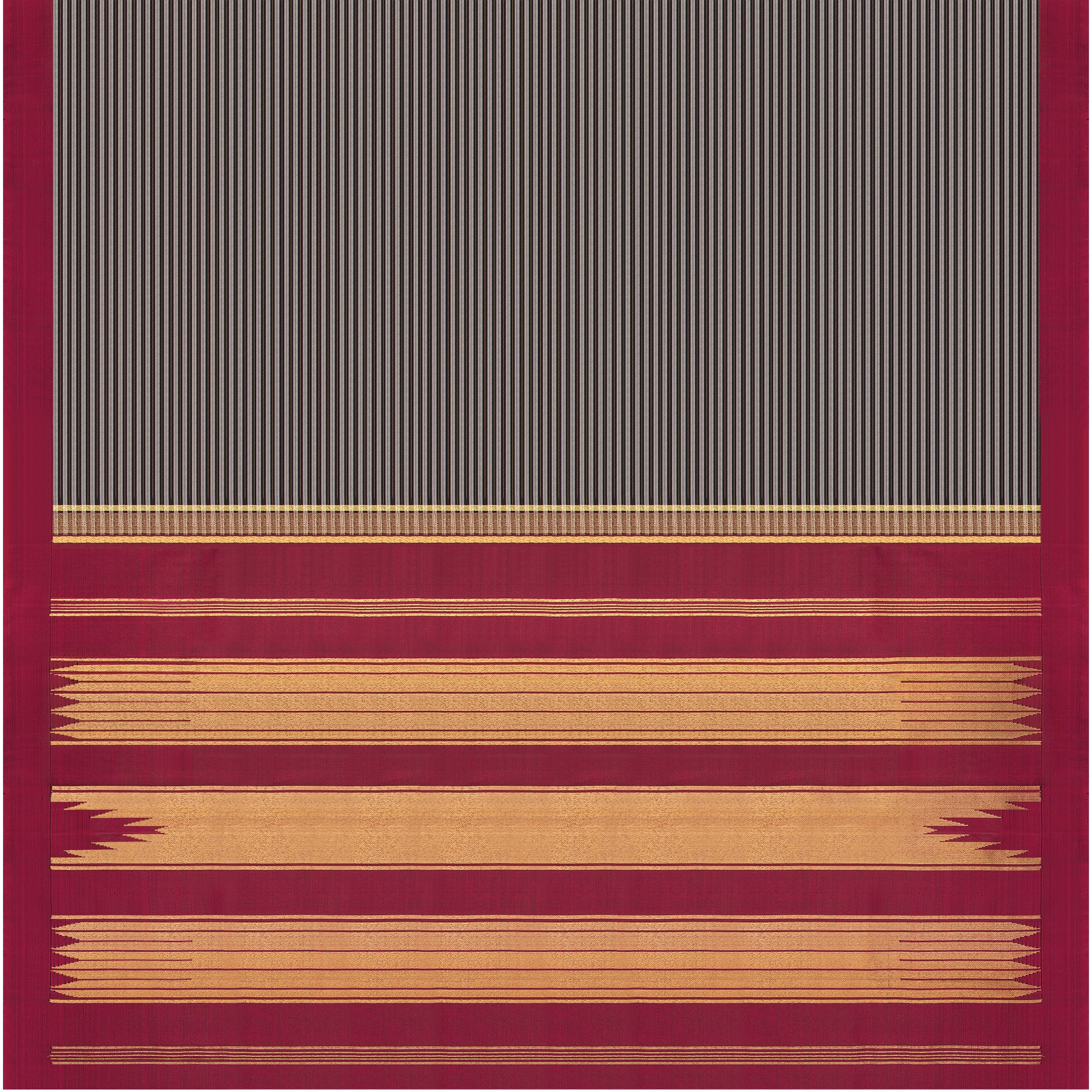 Kanakavalli Kanjivaram Silk Sari 25-611-HS001-08722 - Full View