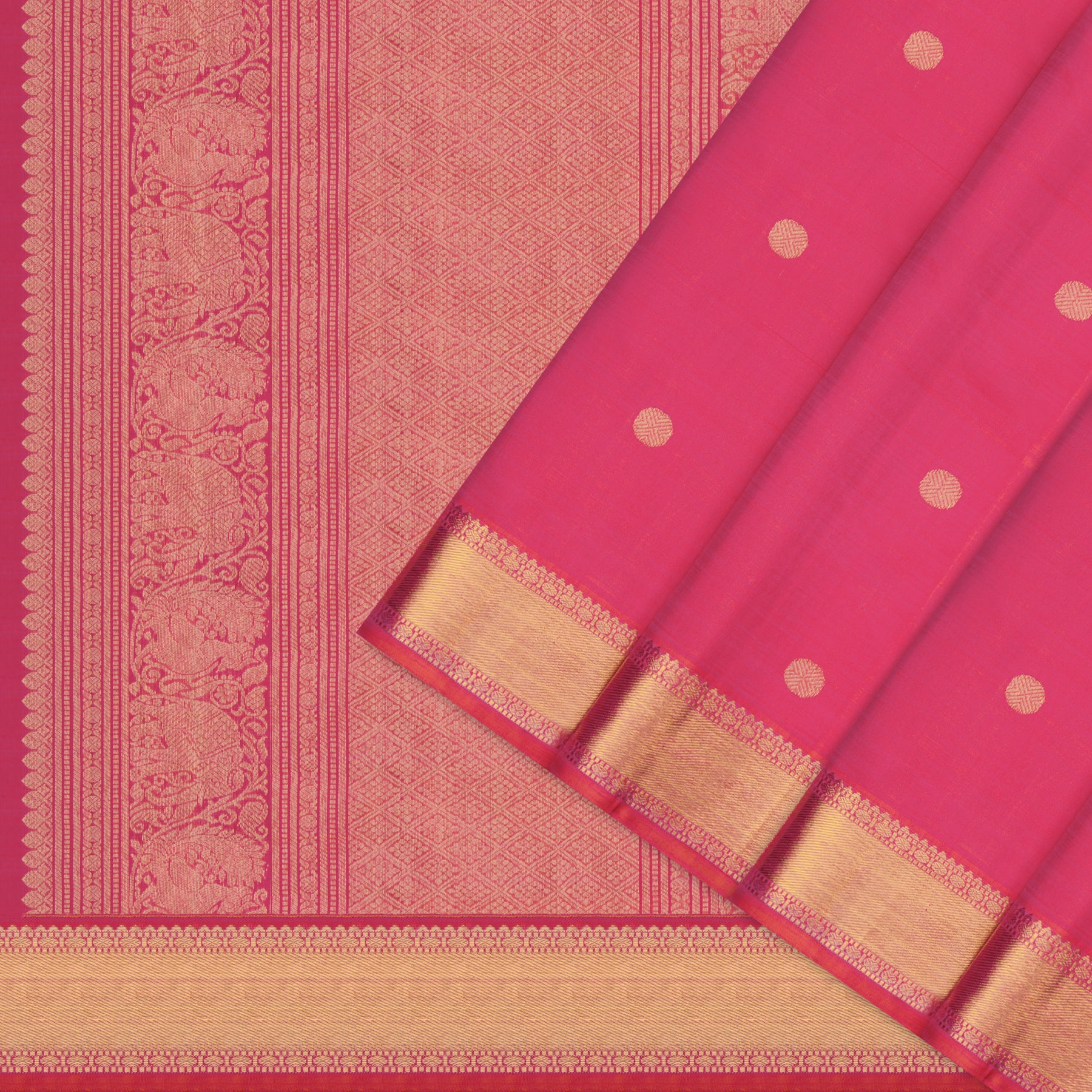 Kanakavalli Kanjivaram Silk Sari 25-611-HS001-09543 - Cover View