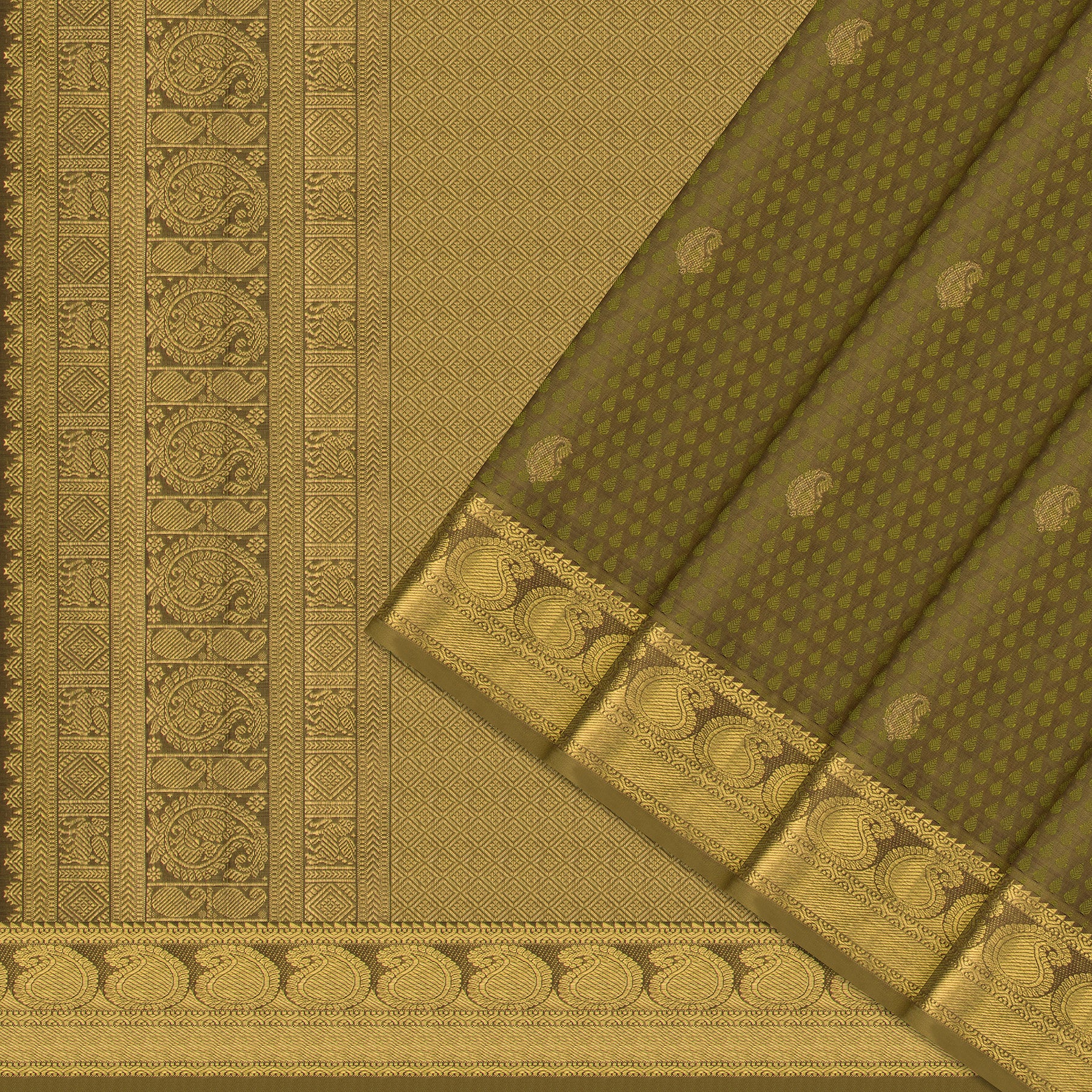 Kanakavalli Kanjivaram Silk Sari 25-611-HS001-09548 - Cover View