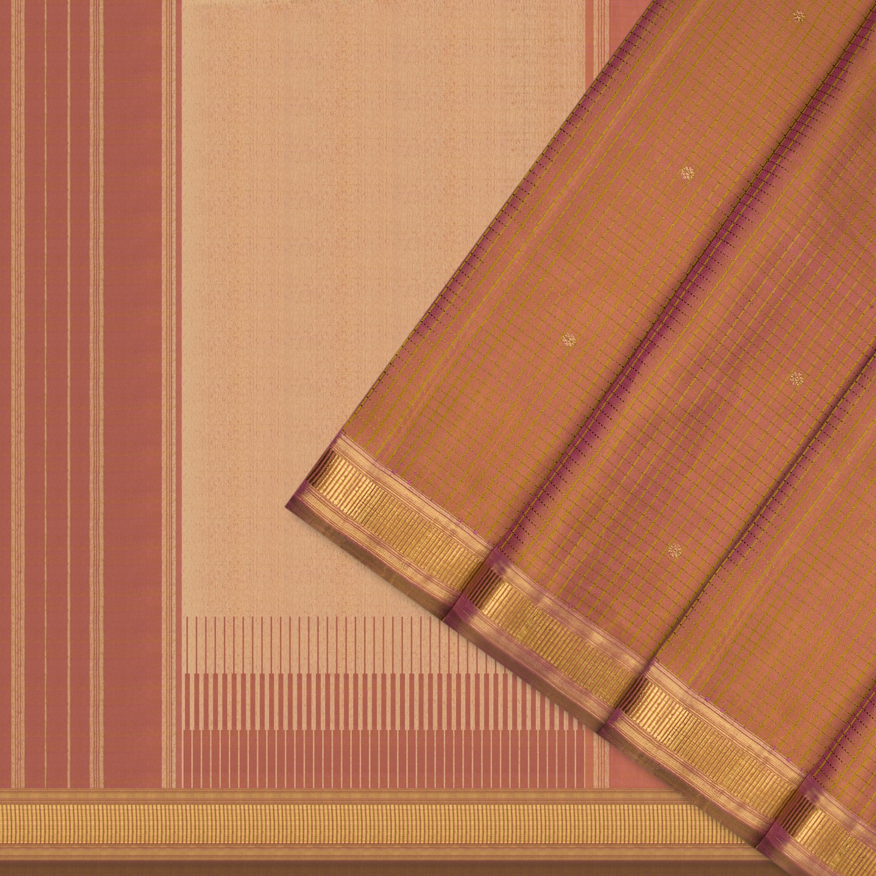 Kanakavalli Kanjivaram Silk Sari 25-611-HS001-09549 - Cover View