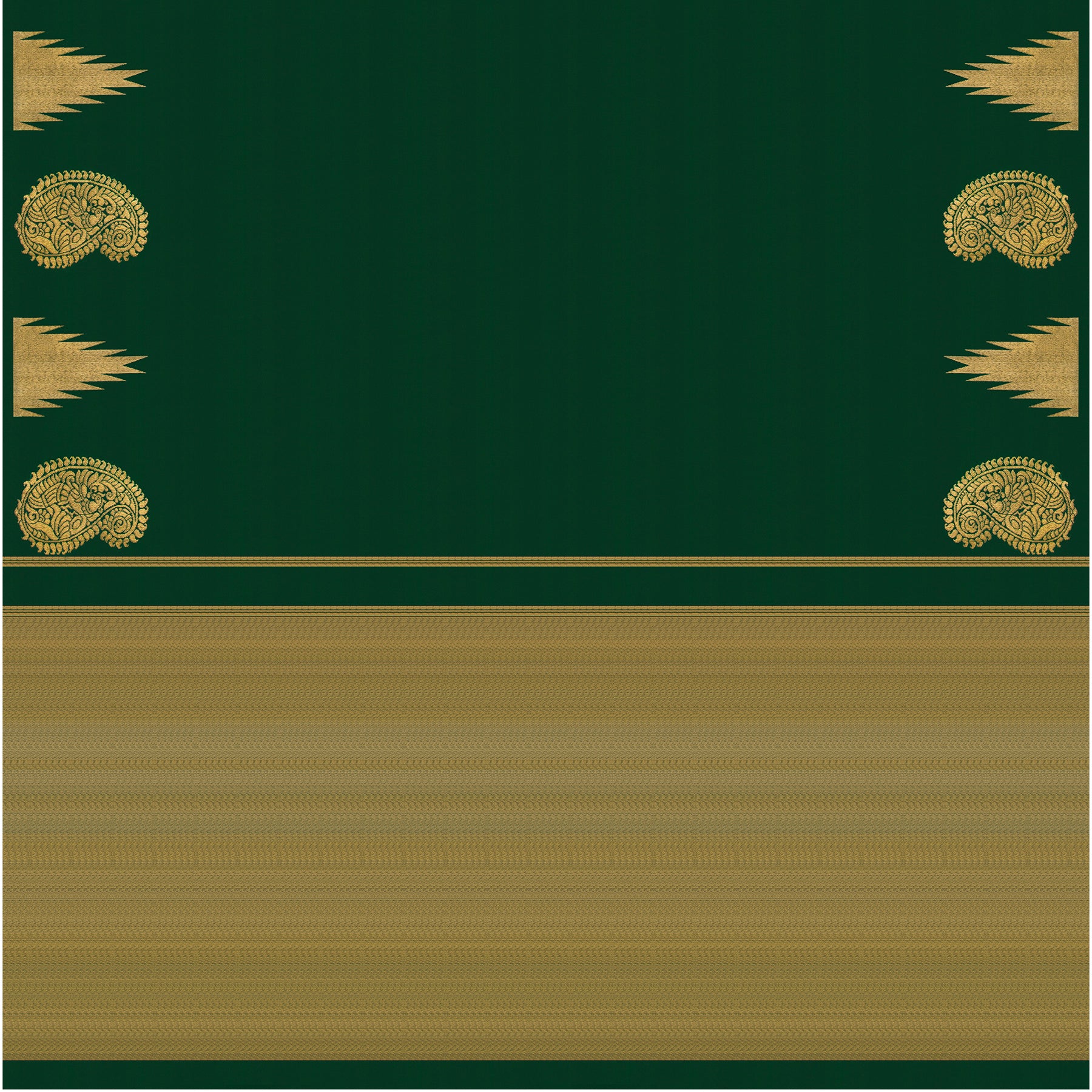 Kanakavalli Kanjivaram Silk Sari 25-611-HS001-09553 - Full View