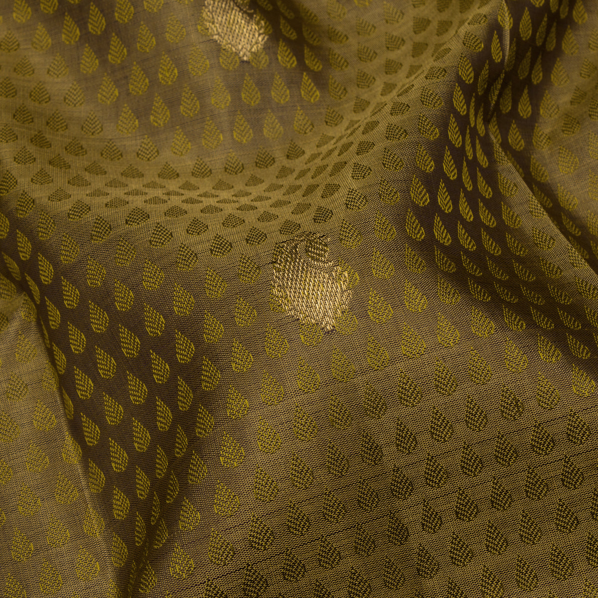 Kanakavalli Kanjivaram Silk Sari 25-611-HS001-09564 - Fabric View