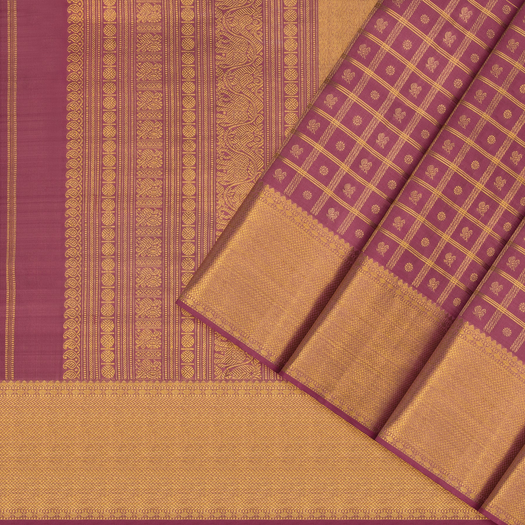 Kanakavalli Kanjivaram Silk Sari 25-611-HS001-09567 - Cover View
