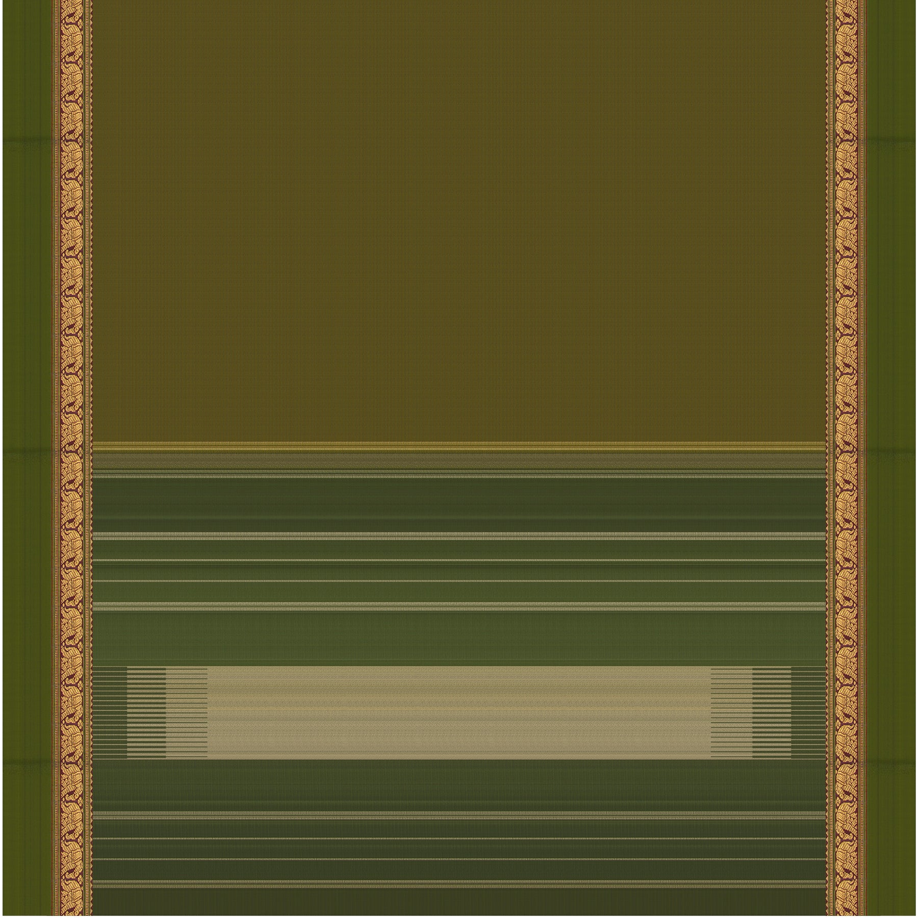 Kanakavalli Kanjivaram Silk Sari 25-611-HS001-10056 - Full View