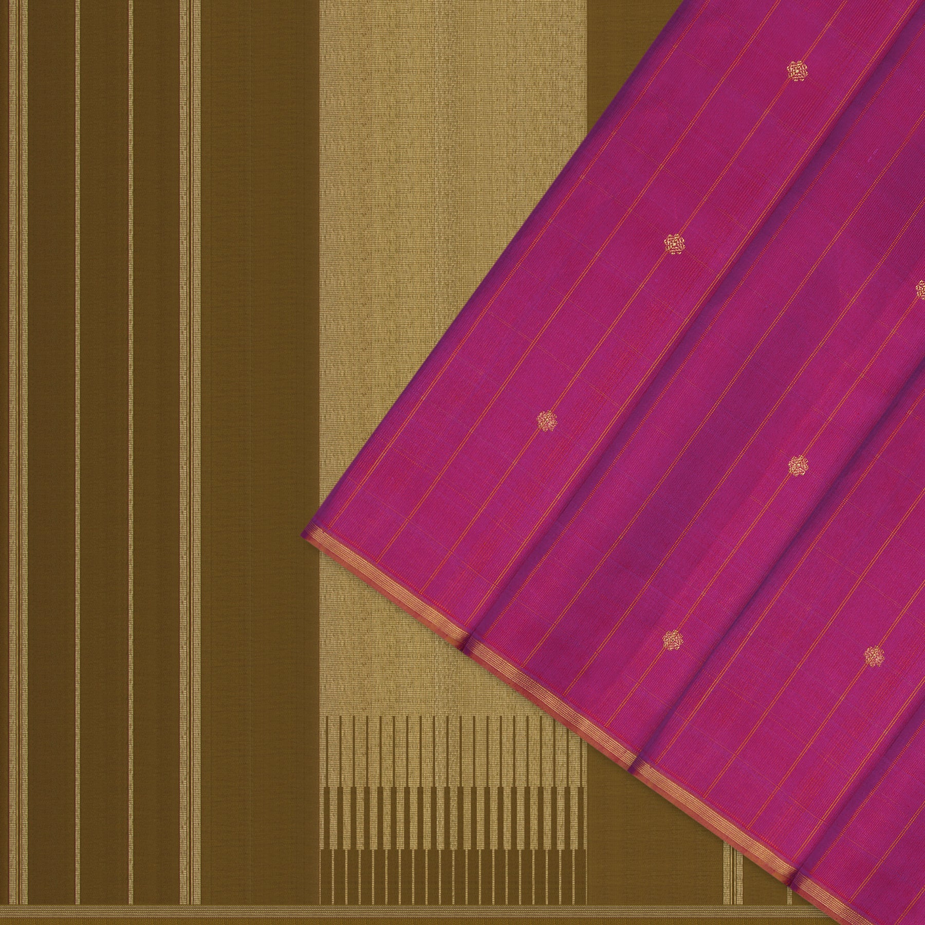 Kanakavalli Kanjivaram Silk Sari 25-611-HS001-10330 - Cover View