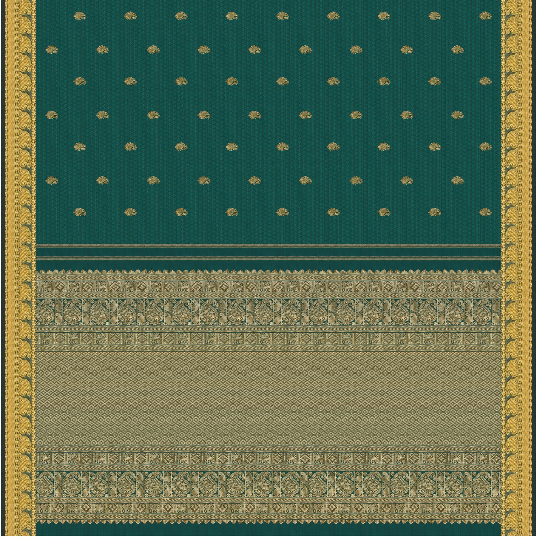 Kanakavalli Kanjivaram Silk Sari 25-611-HS001-10503 - Full View