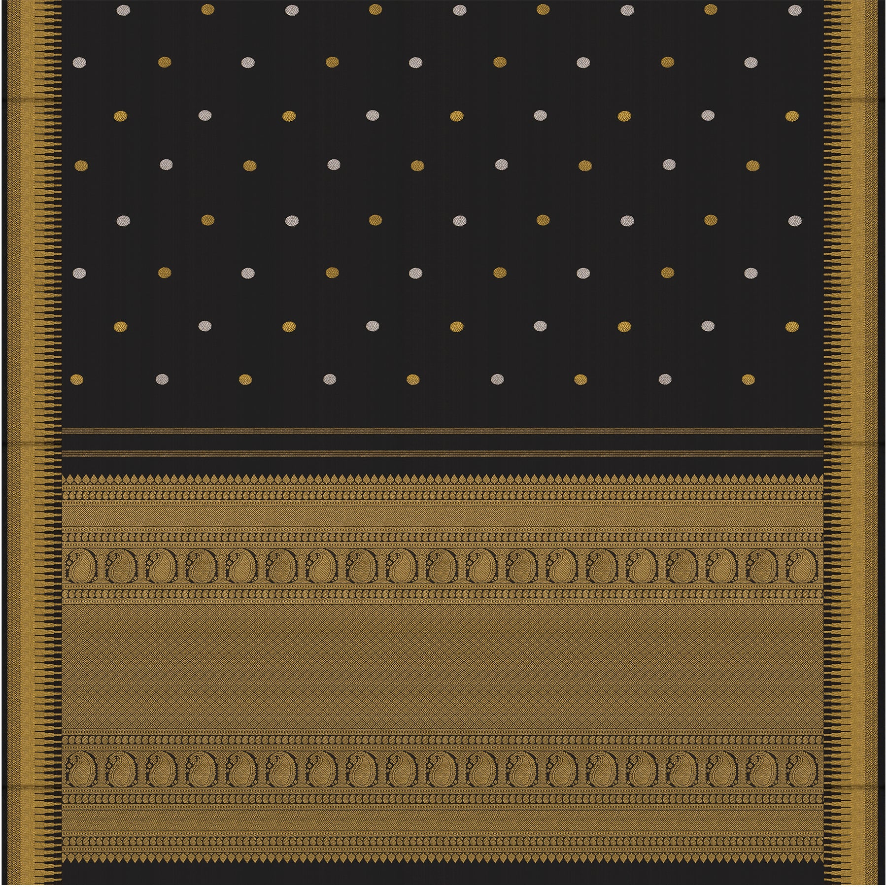 Kanakavalli Kanjivaram Silk Sari 25-611-HS001-10519 - Full View