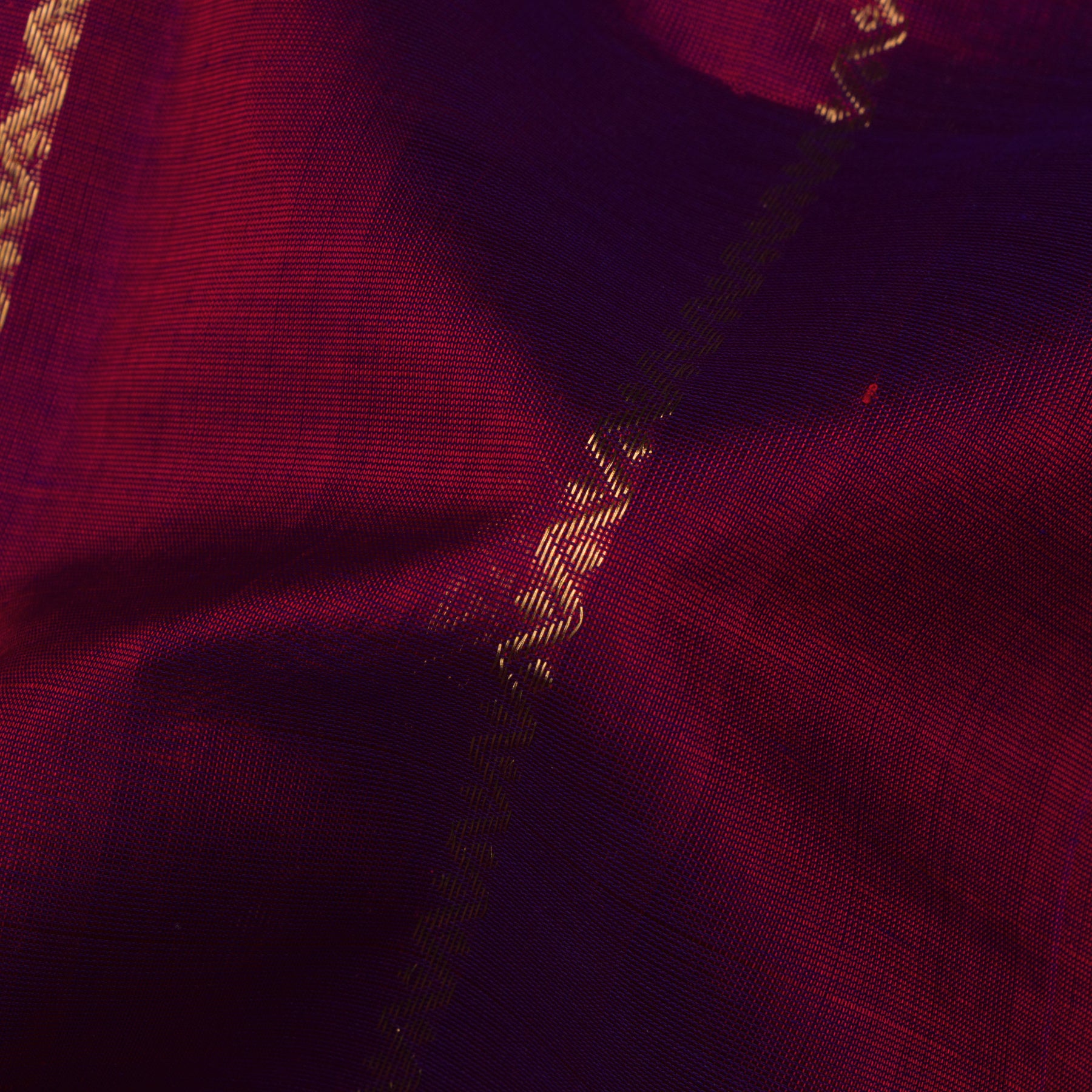 Kanakavalli Silk/Cotton Sari 25-613-HS005-00612 - Fabric View