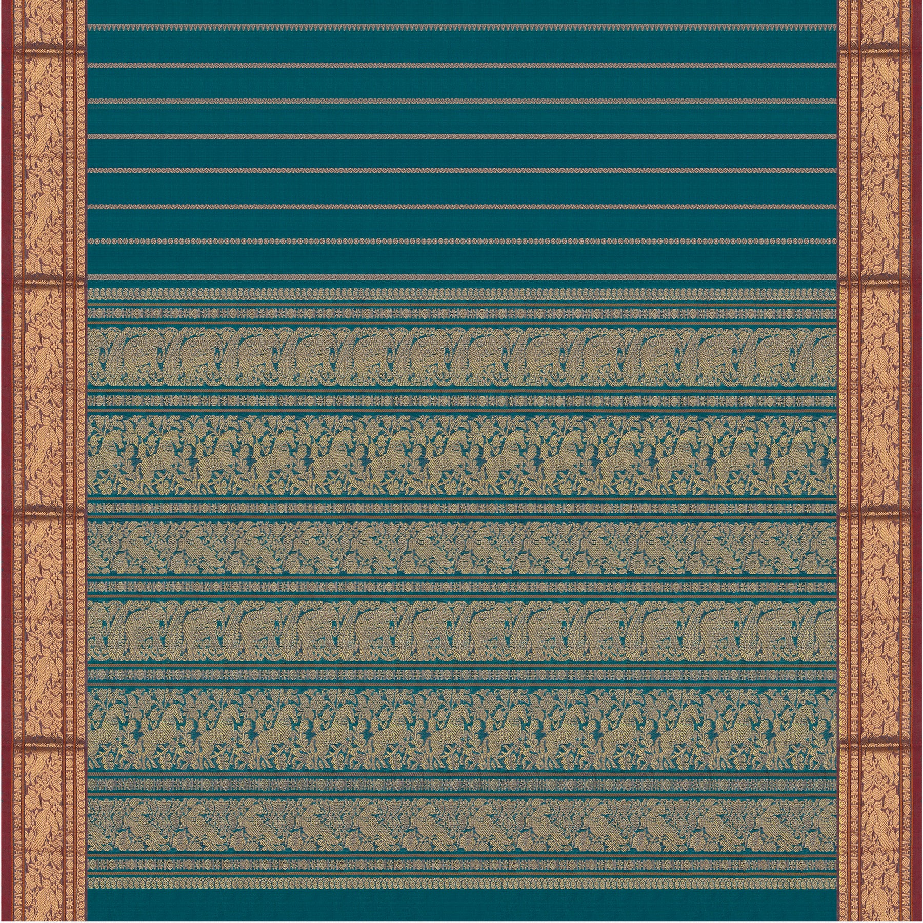 Kanakavalli Silk/Cotton Sari 25-613-HS005-00619 - Full View