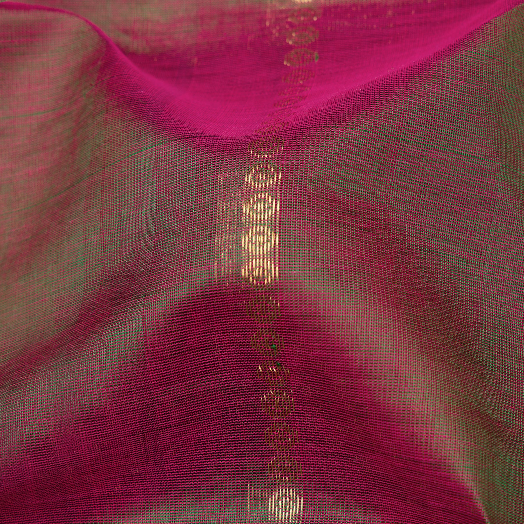Kanakavalli Silk/Cotton Sari 25-613-HS005-00642 - Fabric View