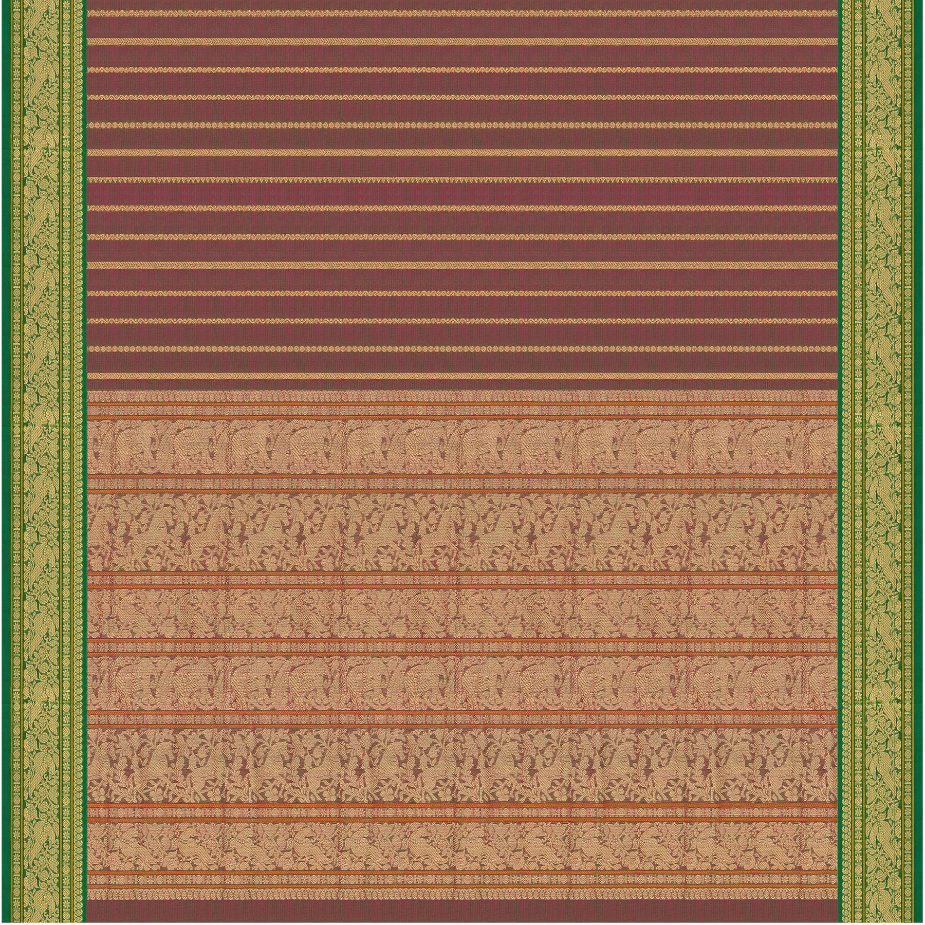 Kanakavalli Silk/Cotton Sari 25-613-HS005-00642 - Full View