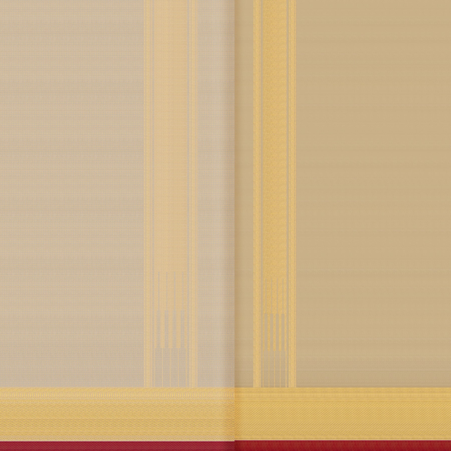 Kanakavalli Kanjivaram Silk Angavastram CO-ORD 25-615-AF001-08962