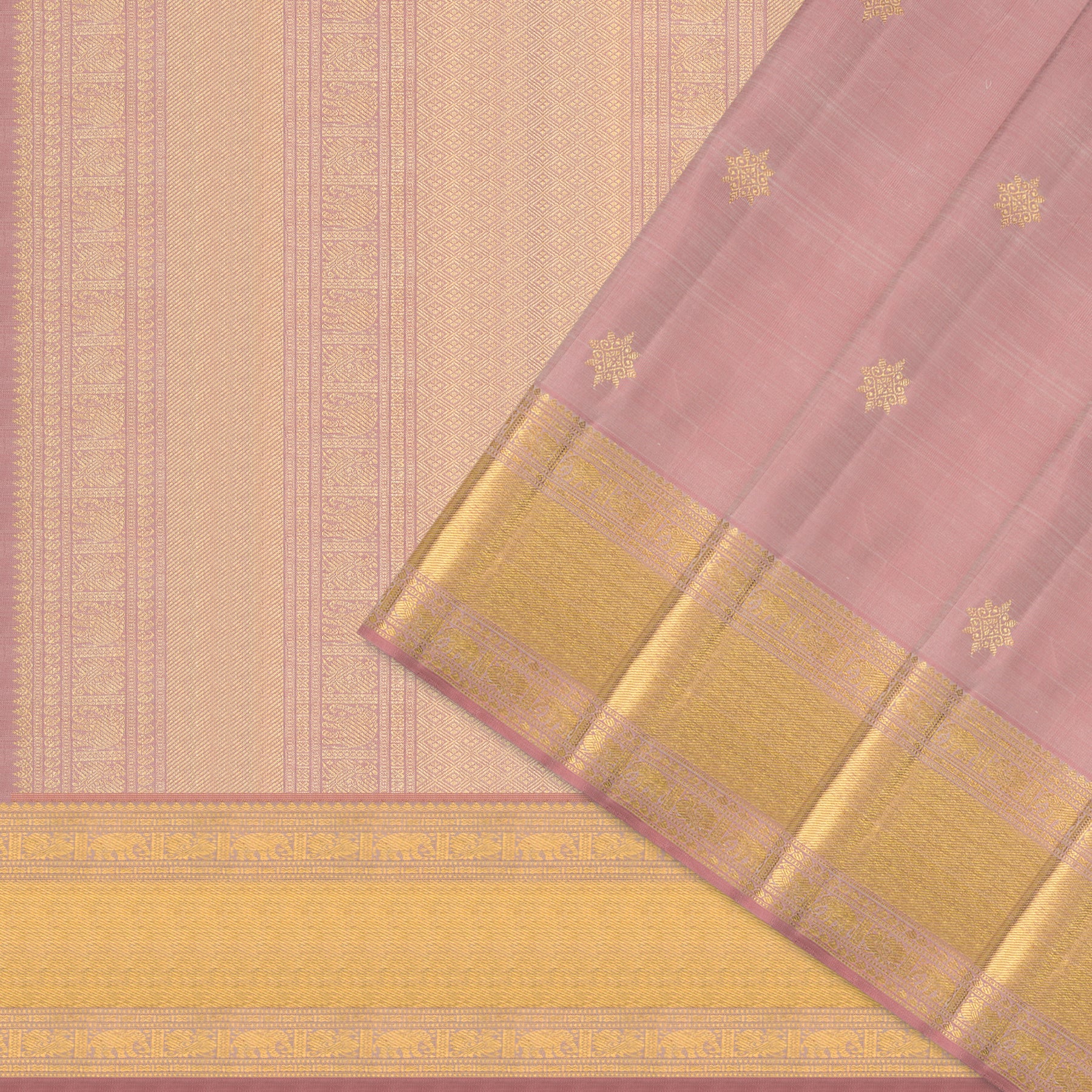 Kanakavalli Kanjivaram Silk Sari 25-615-HS001-00433 - Cover View