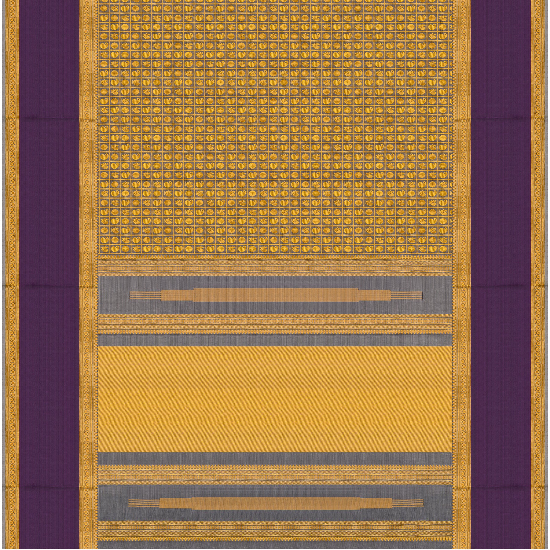 Kanakavalli Kanjivaram Silk Sari 25-615-HS001-00472 - Full View