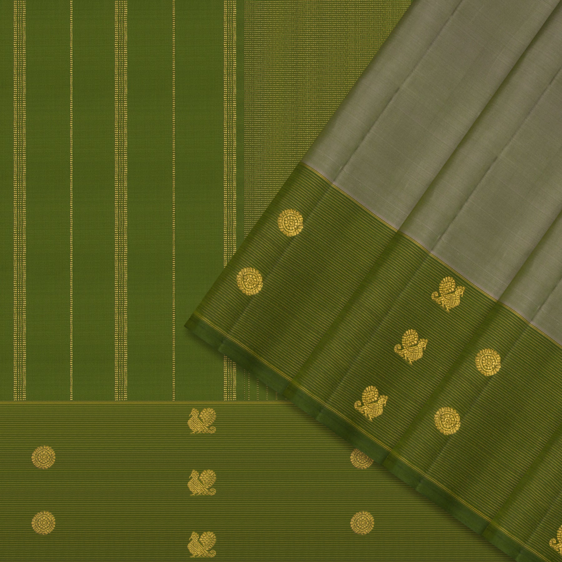Kanakavalli Kanjivaram Silk Sari 25-615-HS001-00475 - Cover View