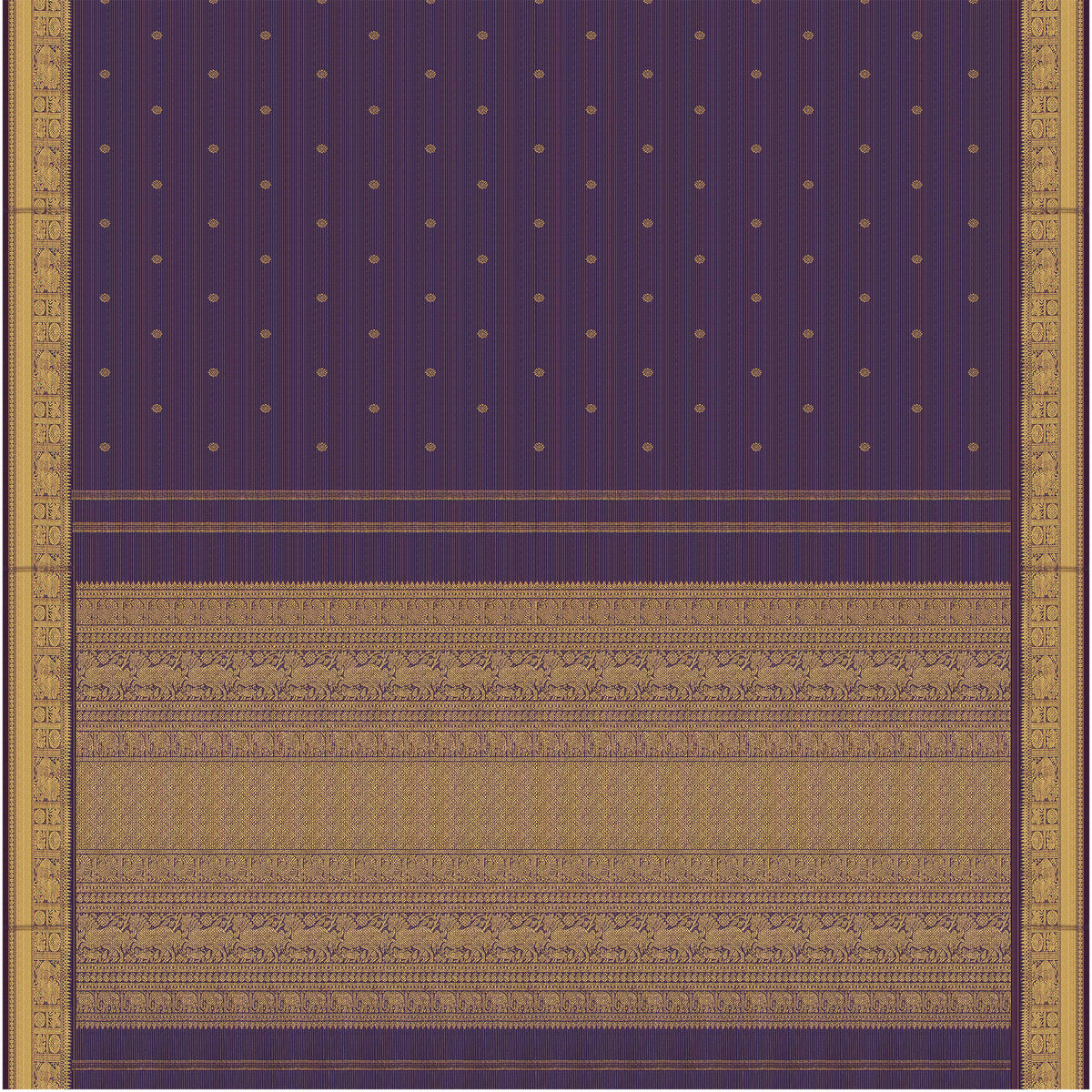 Kanakavalli Kanjivaram Silk Sari 25-615-HS001-00483 - Full View