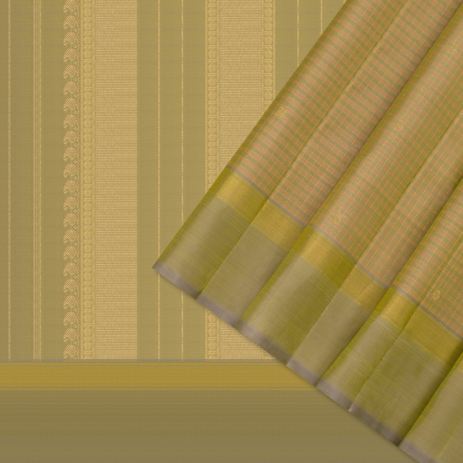 Kanakavalli Kanjivaram Silk Sari 25-615-HS001-00492 - Cover View