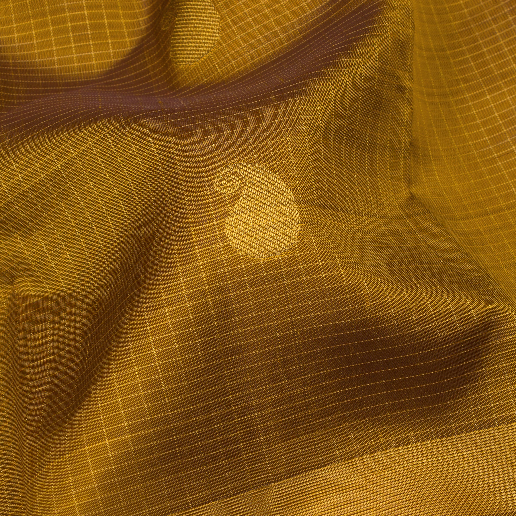 Kanakavalli Kanjivaram Silk Sari 25-615-HS001-00499 - Fabric View