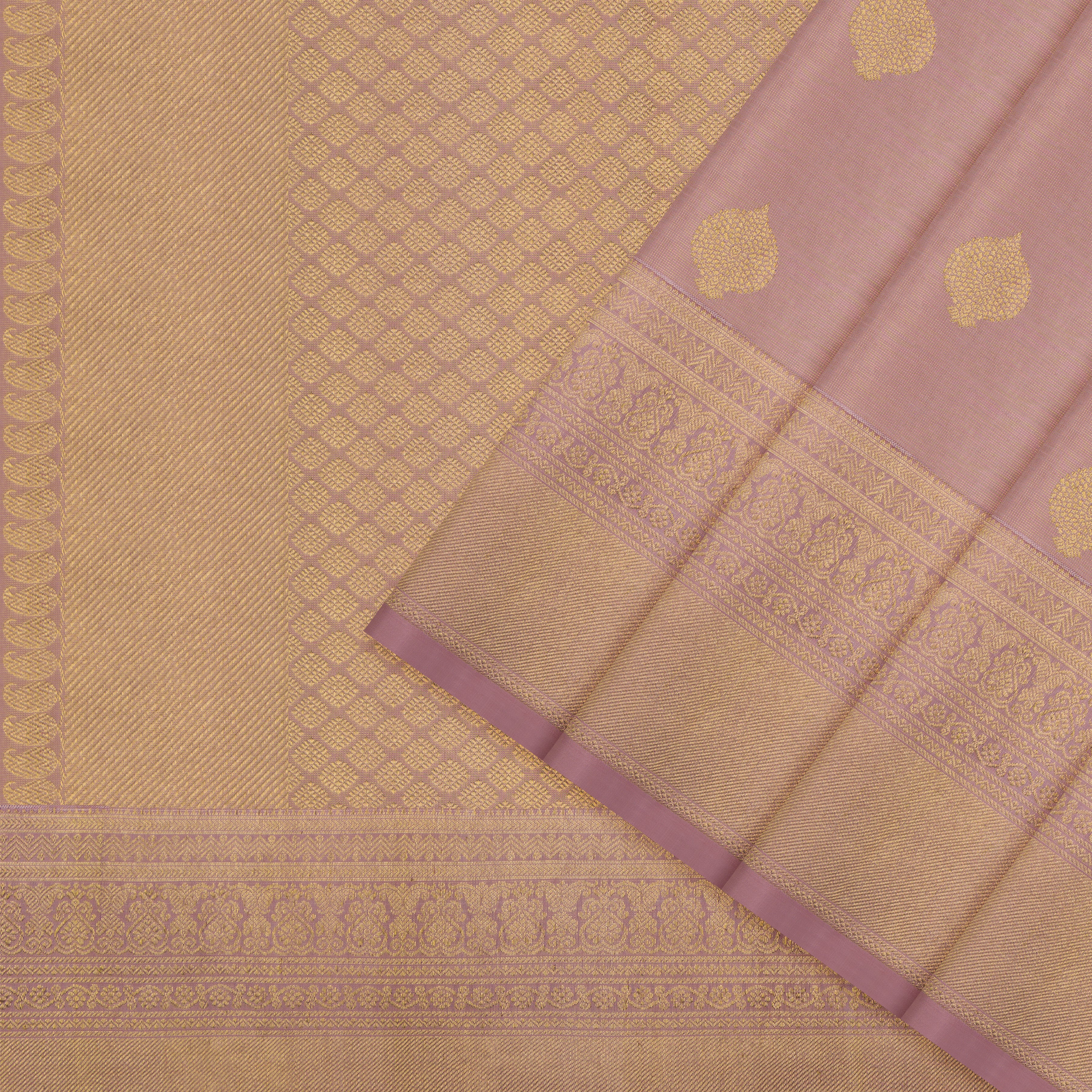 Kanakavalli Kanjivaram Silk Sari 25-615-HS001-00542 - Cover View