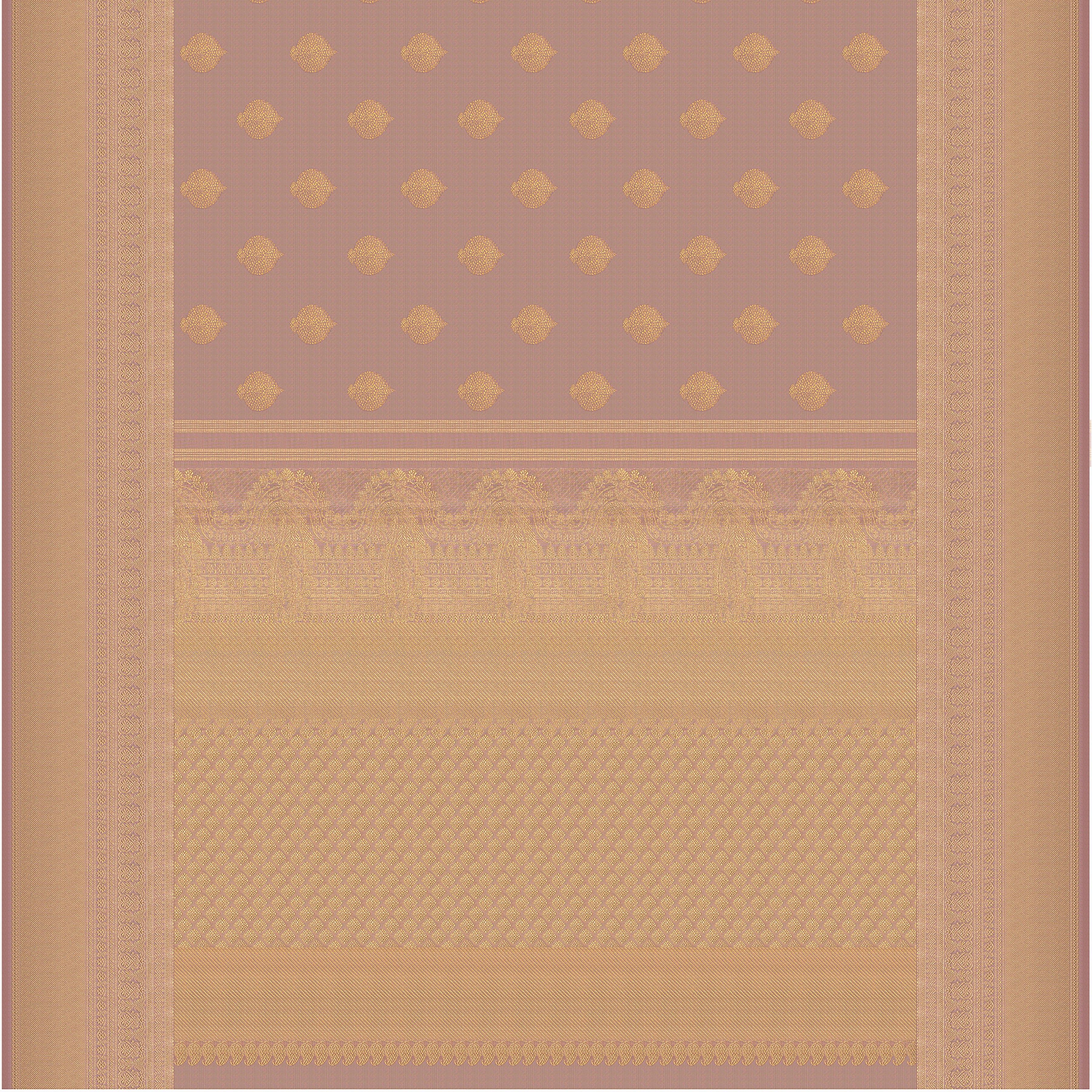 Kanakavalli Kanjivaram Silk Sari 25-615-HS001-00542 - Full View