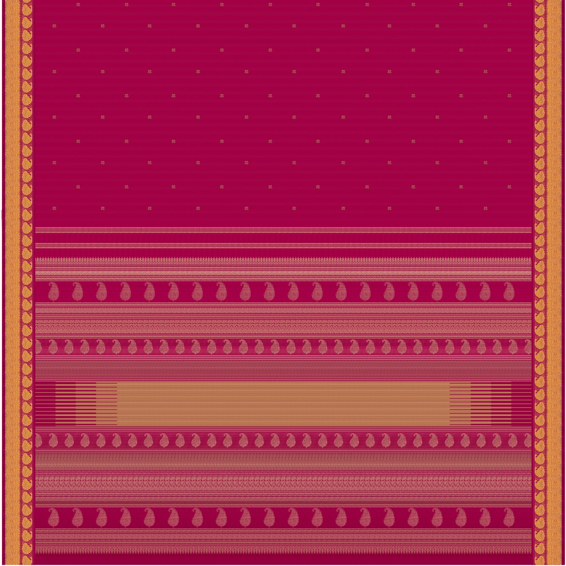 Kanakavalli Kanjivaram Silk Sari 25-615-HS001-00545 - Full View