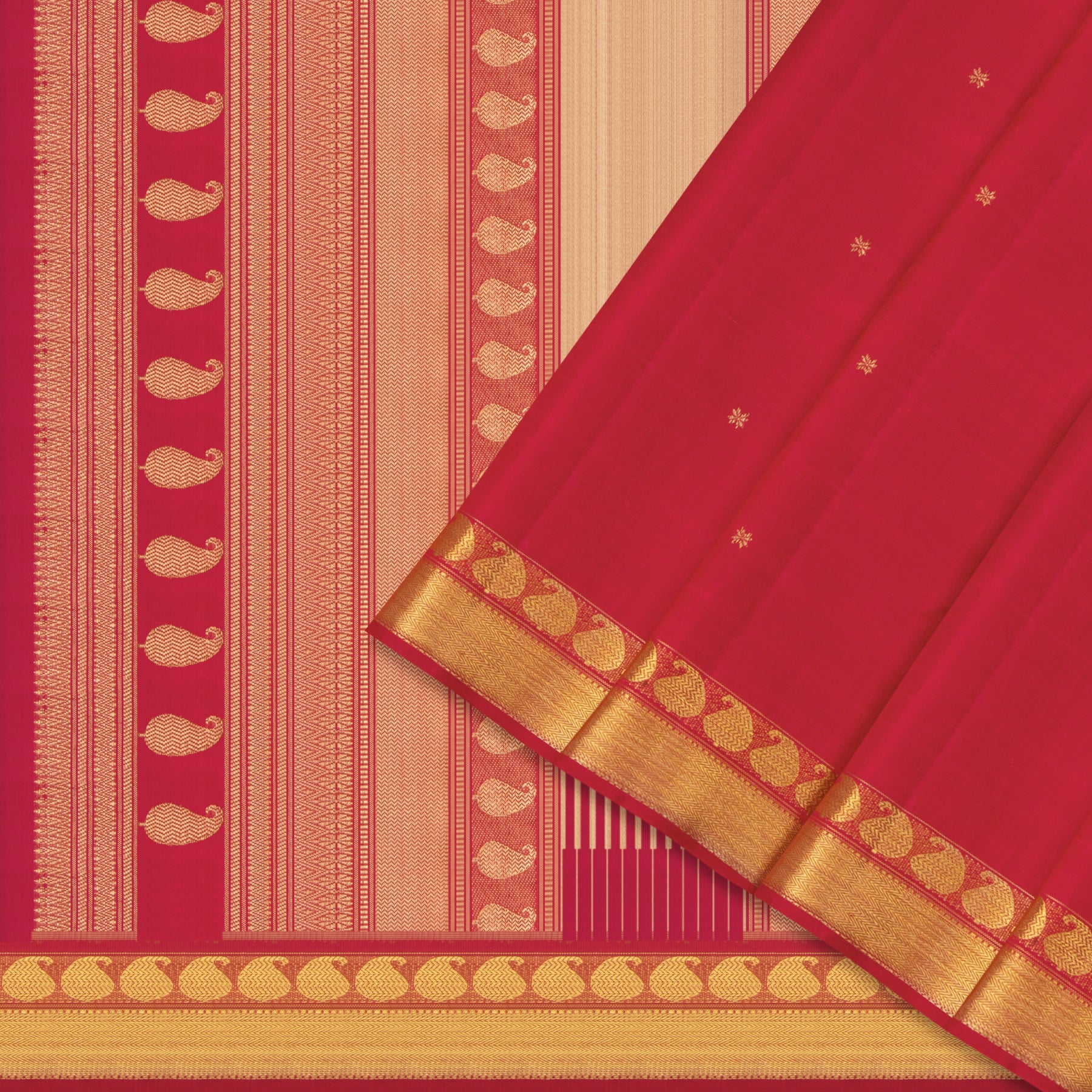 Kanakavalli Kanjivaram Silk Sari 25-615-HS001-00546 - Cover View