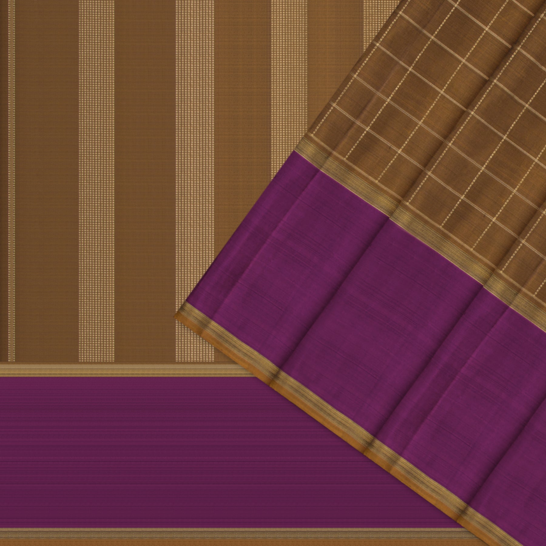 Kanakavalli Kanjivaram Silk Sari 25-615-HS001-01084 - Cover View