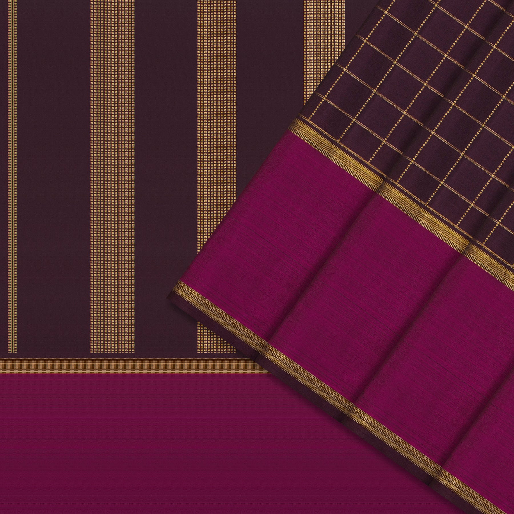 Kanakavalli Kanjivaram Silk Sari 25-615-HS001-01085 - Cover View