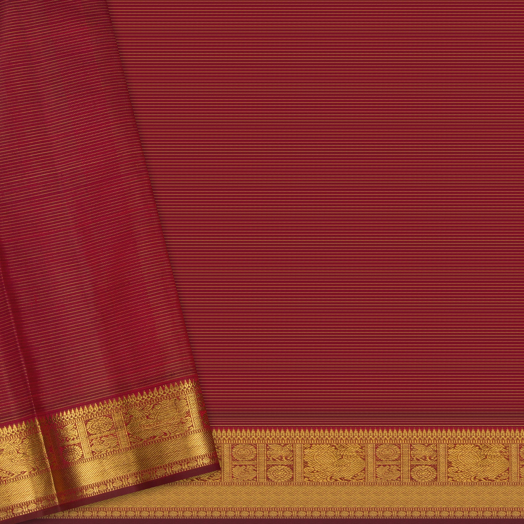 Kanakavalli Kanjivaram Silk Sari 25-615-HS001-01106 - Blouse View