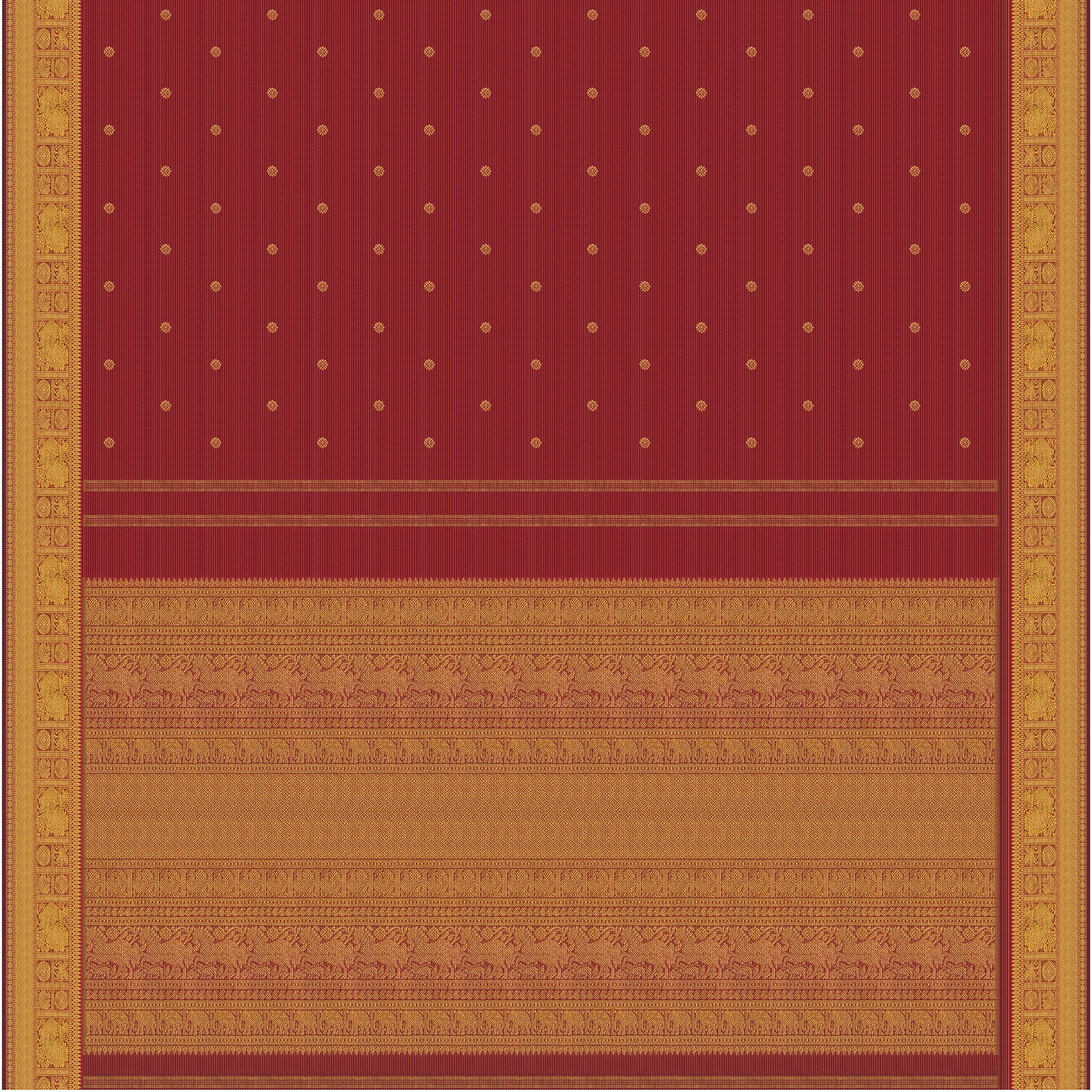 Kanakavalli Kanjivaram Silk Sari 25-615-HS001-01106 - Full View