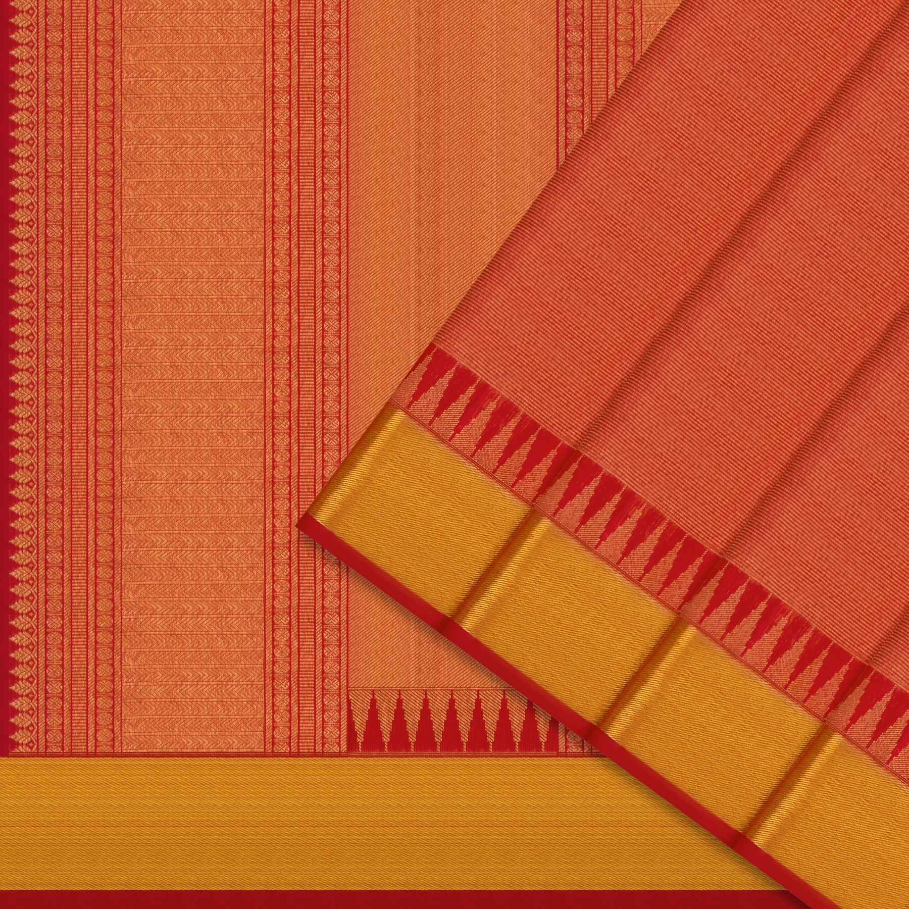 Kanakavalli Kanjivaram Silk Sari 25-615-HS001-01116 - Cover View