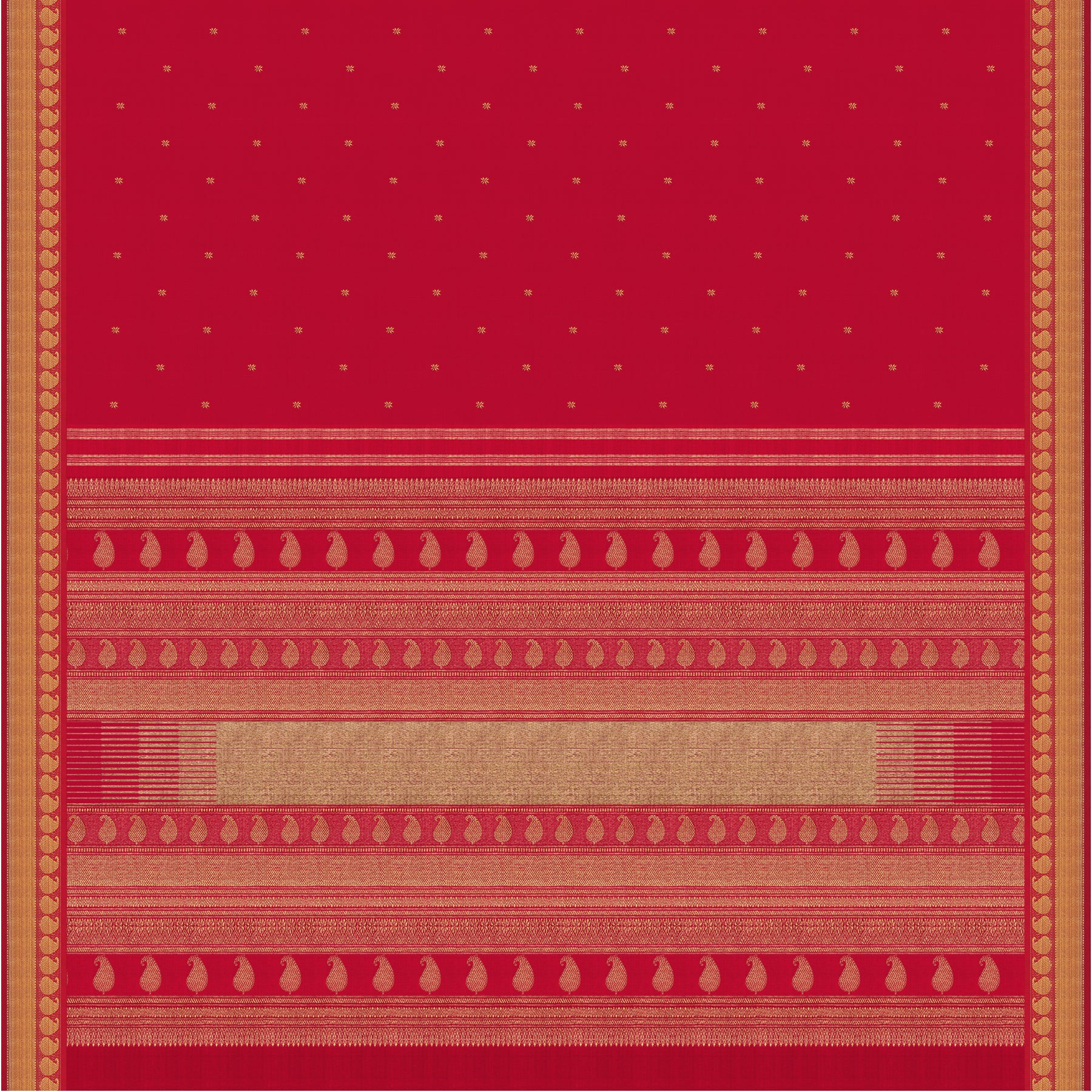 Kanakavalli Kanjivaram Silk Sari 25-615-HS001-01136 - Full View