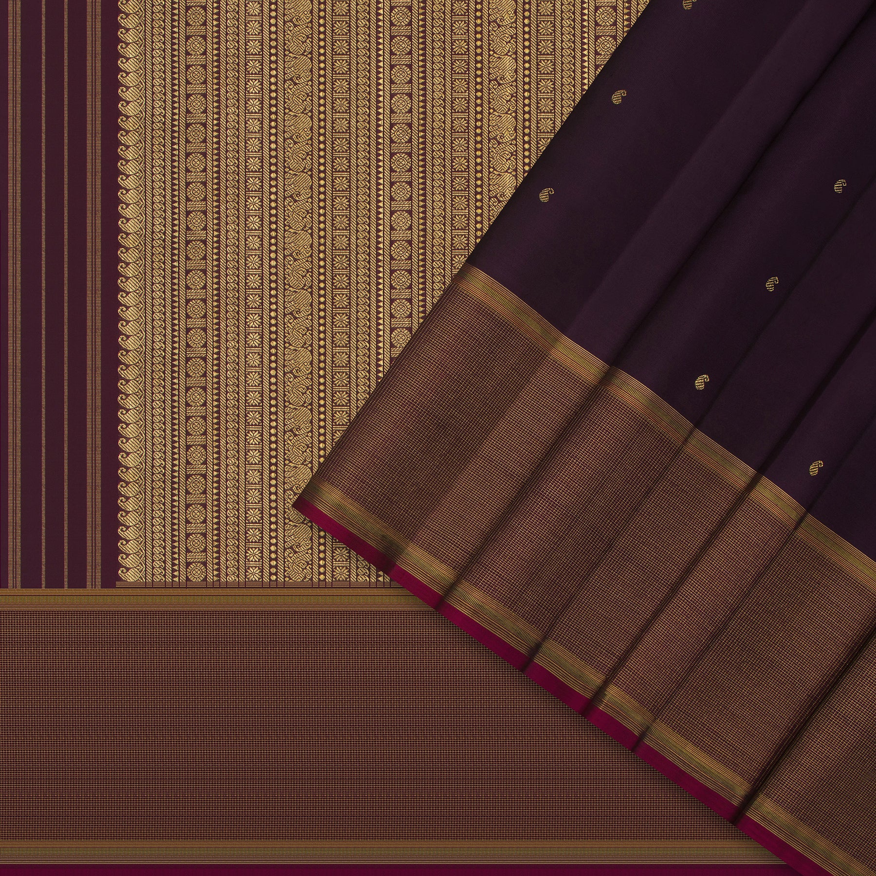 Kanakavalli Kanjivaram Silk Sari 25-615-HS001-01150 - Cover VIEW