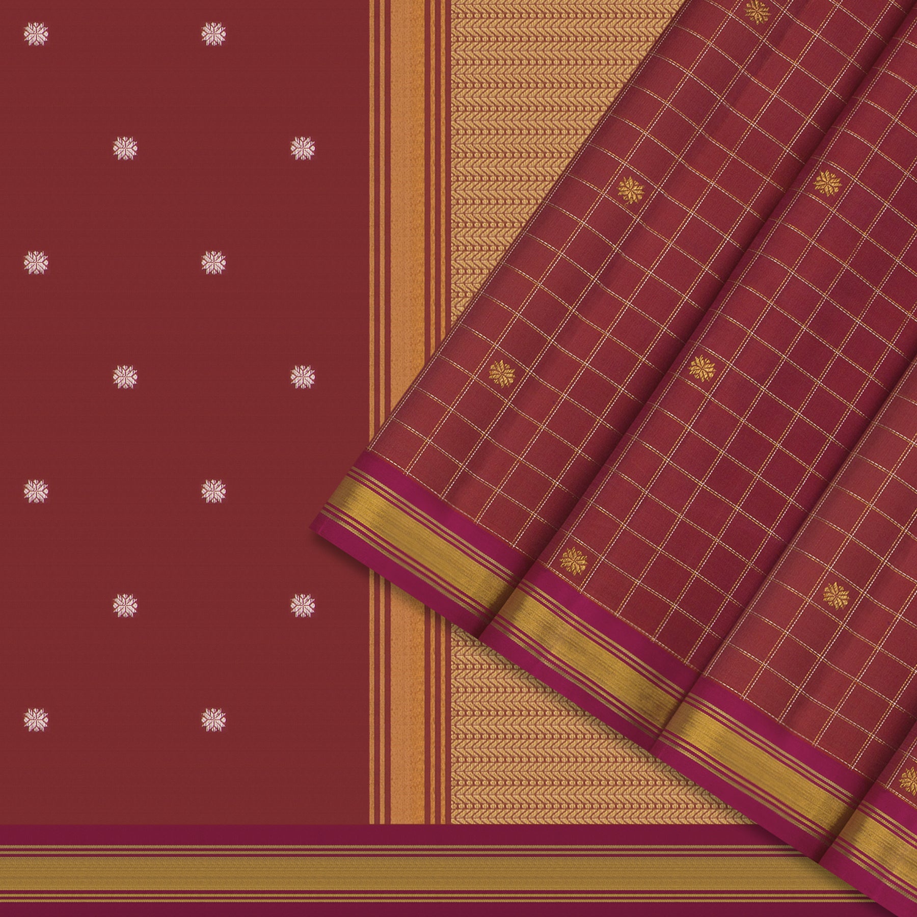 Kanakavalli Kanjivaram Silk Sari 25-615-HS001-01154 - Cover View