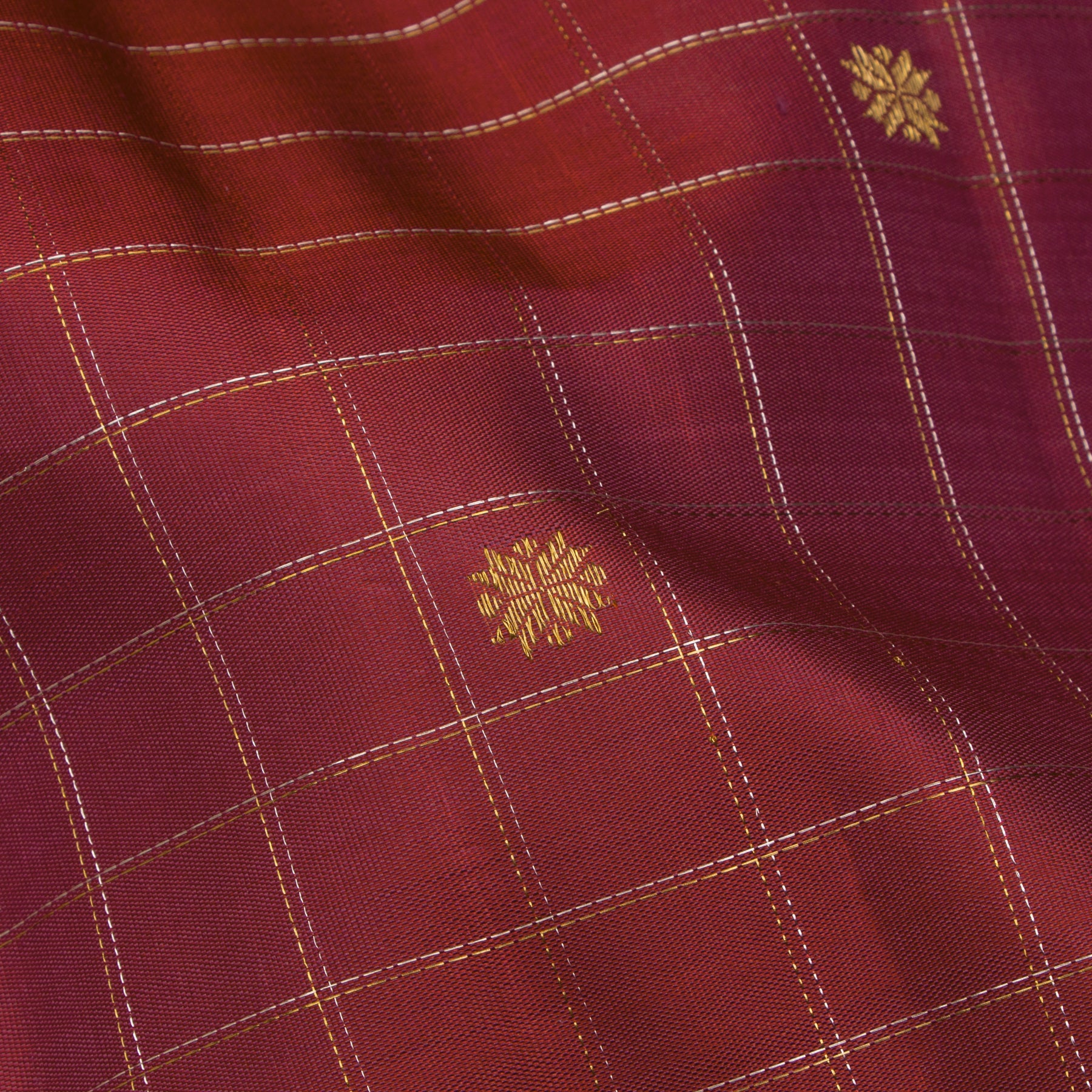 Kanakavalli Kanjivaram Silk Sari 25-615-HS001-01154 - Fabric View