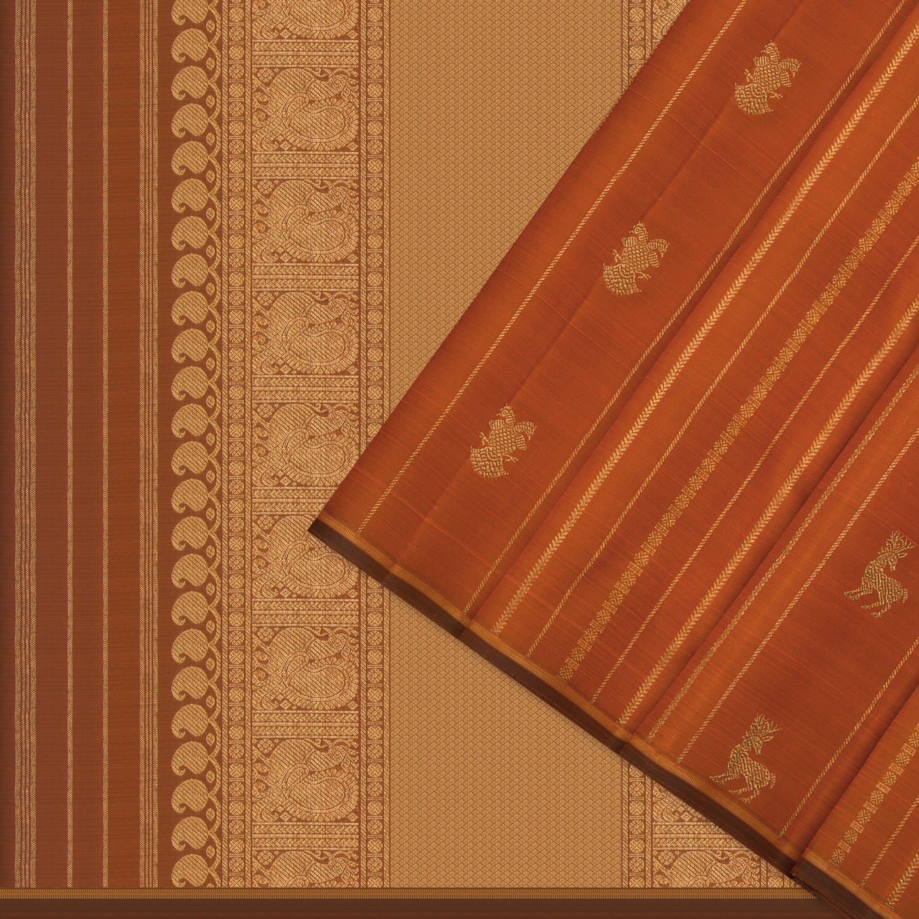 Kanakavalli Kanjivaram Silk Sari 25-615-HS001-01162 - Cover View